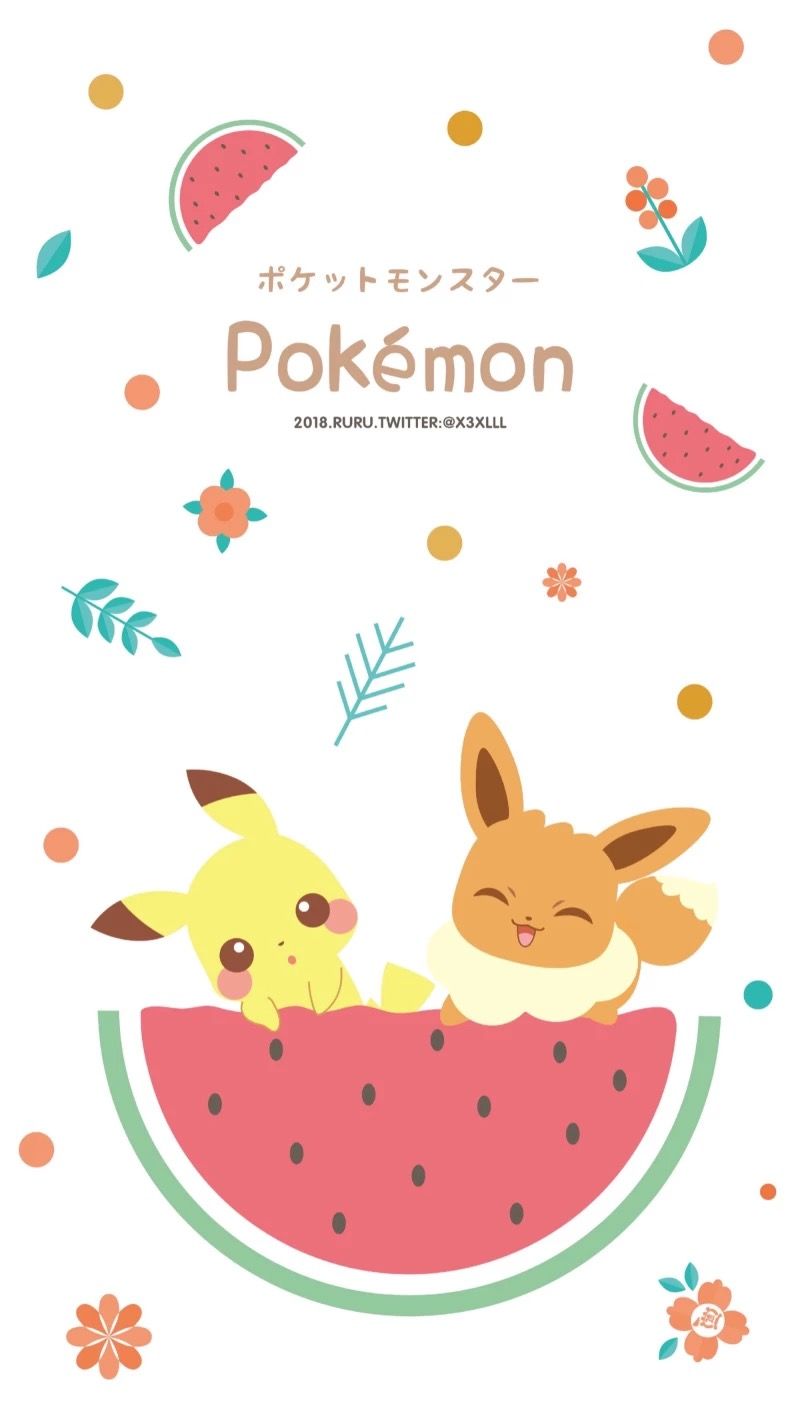 Cartoon. Cute pokemon wallpaper, Cute pikachu, Pokemon background