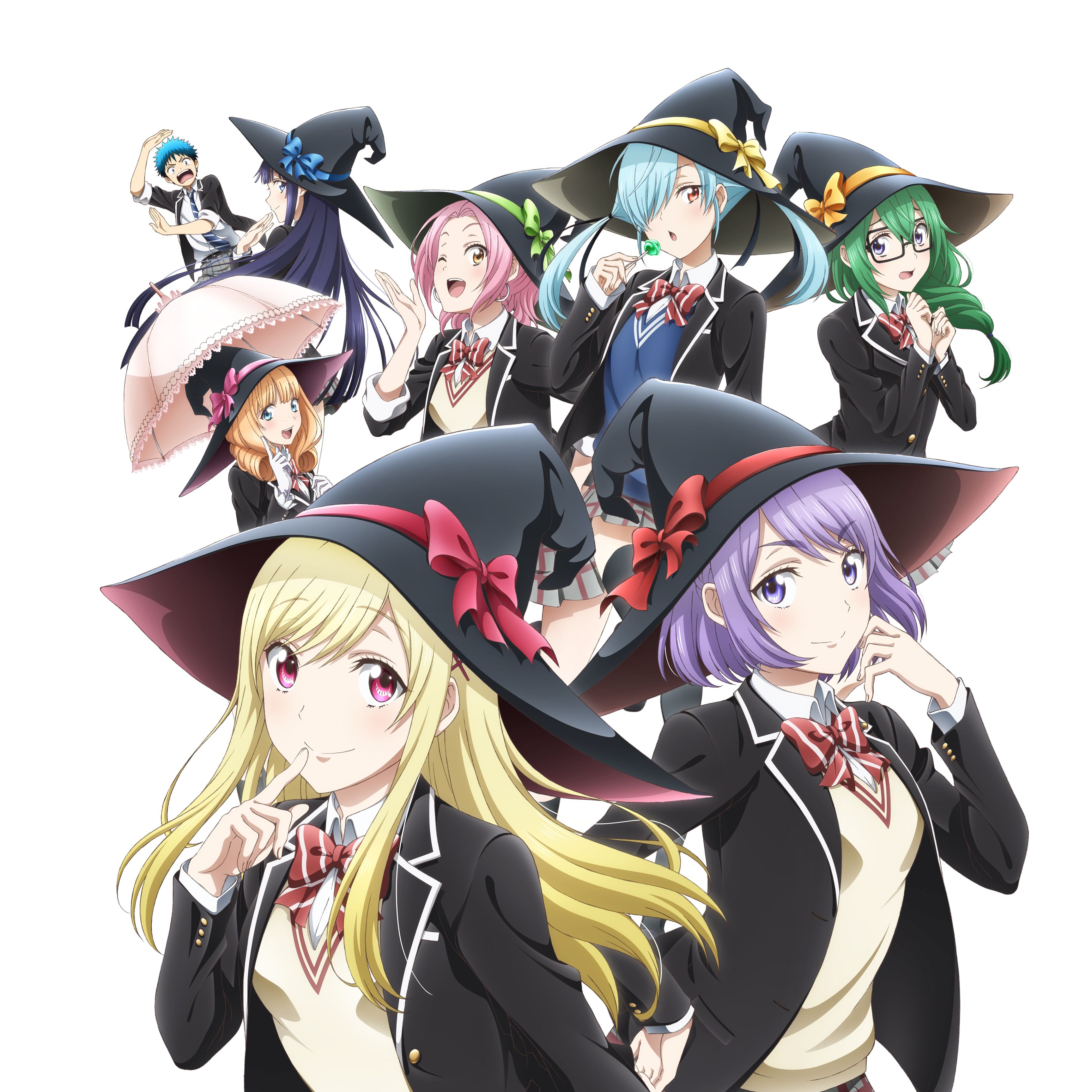 Yamada and the seven witches characters