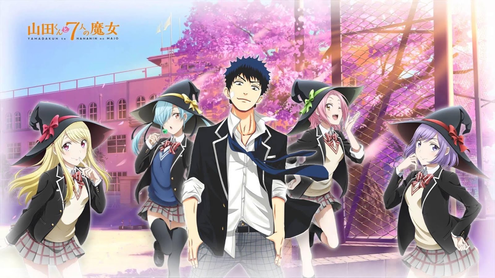 Anime, Yamada, yamada kun e as sete bruxas papel de parede HD