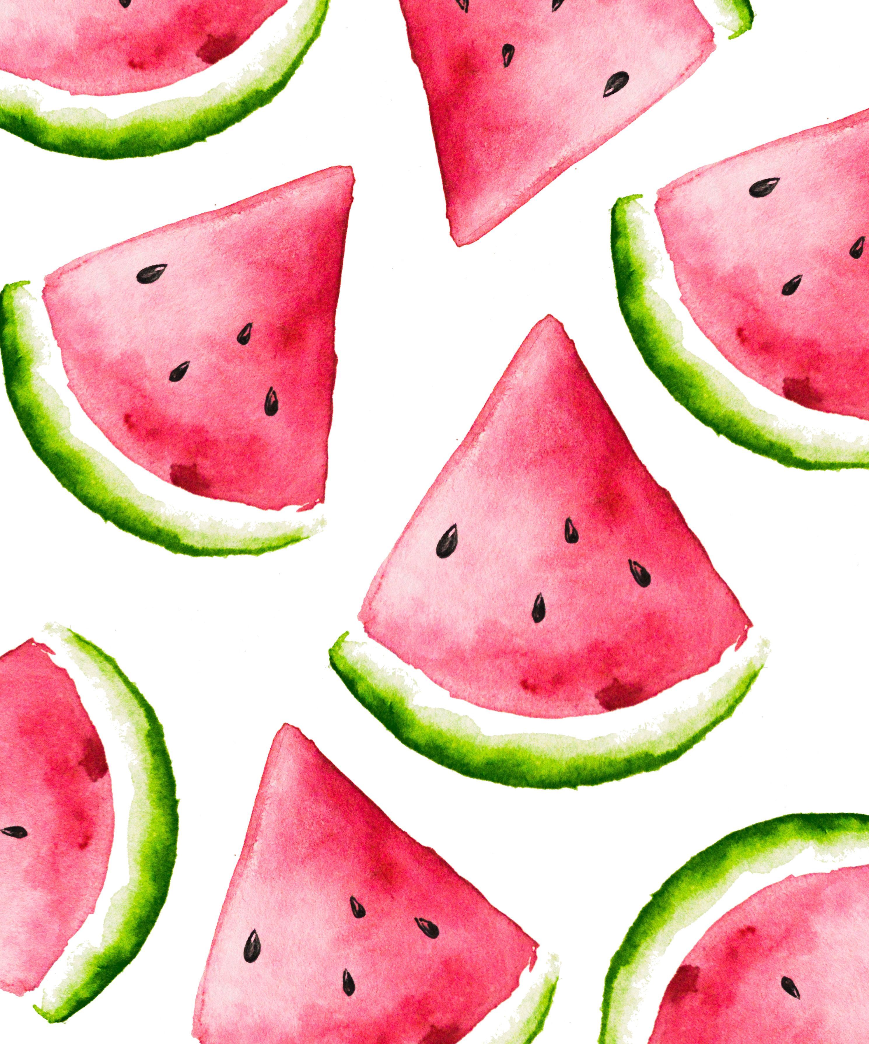 Visita mi trabajo en /vanya_038049. Watermelon art, Painting art projects, Watercolor fruit