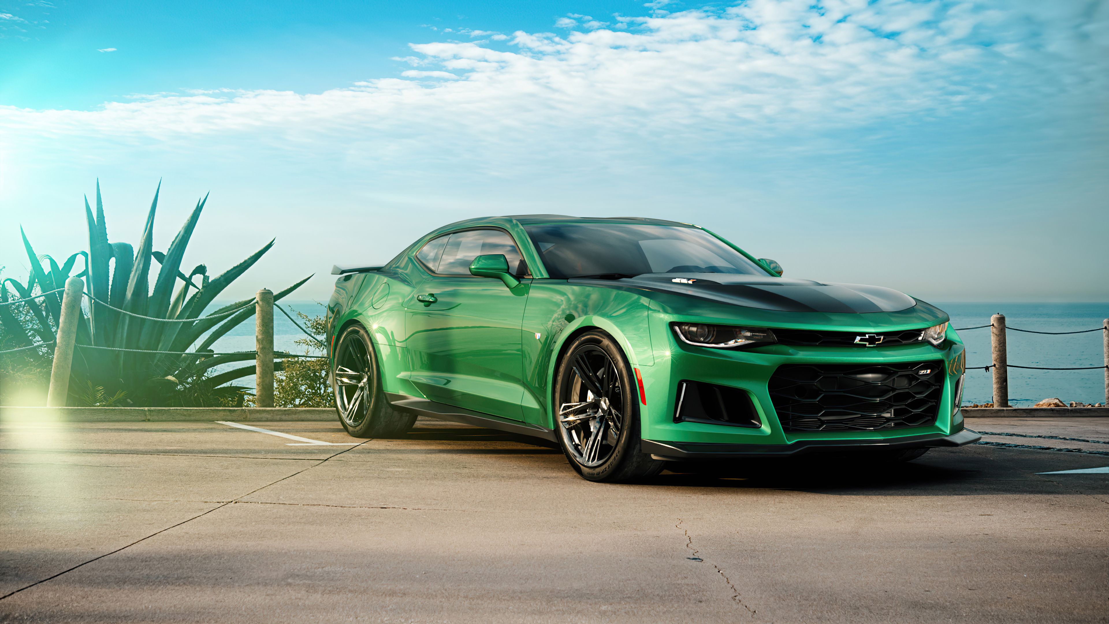 Green Camaro 4k, HD Cars, 4k Wallpaper, Image, Background, Photo and Picture