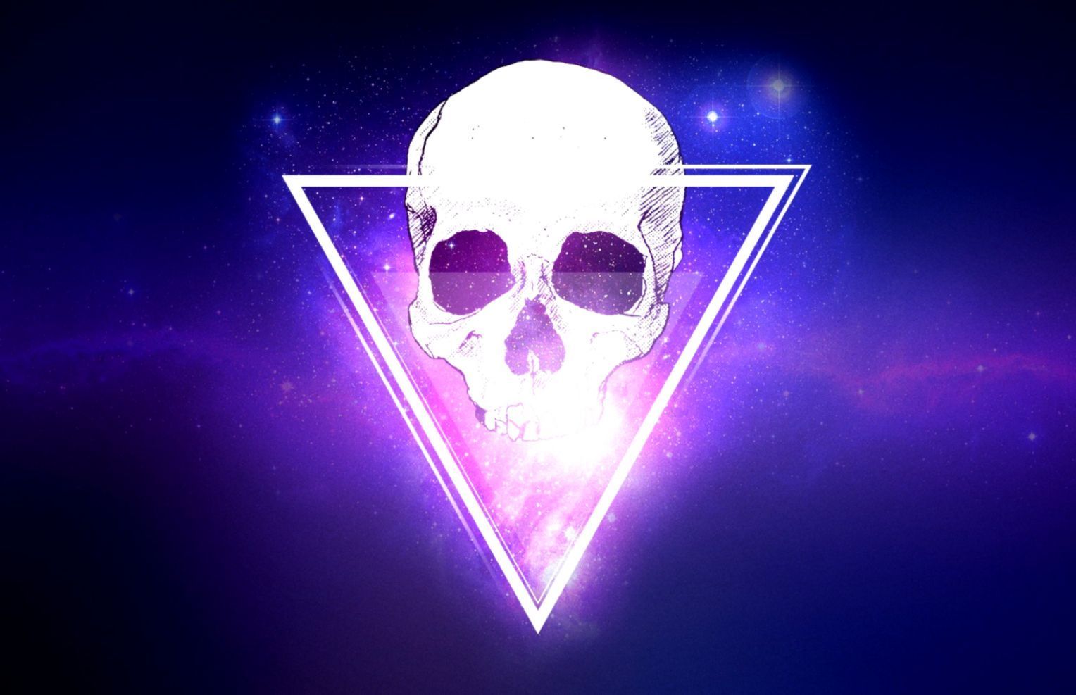 Purple Skull Wallpaper Free Purple Skull Background