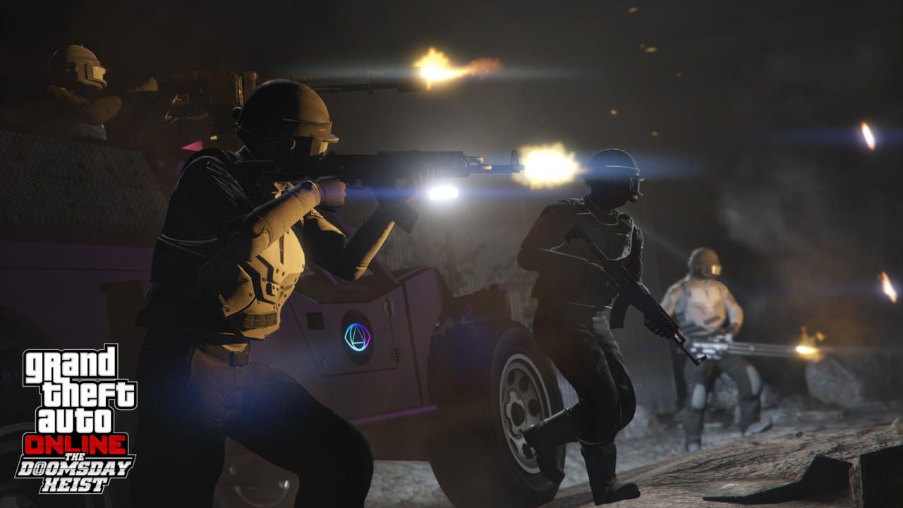 GTA 5 Doomsday Heist Event Now Out For PS4, Xbox One, And PC