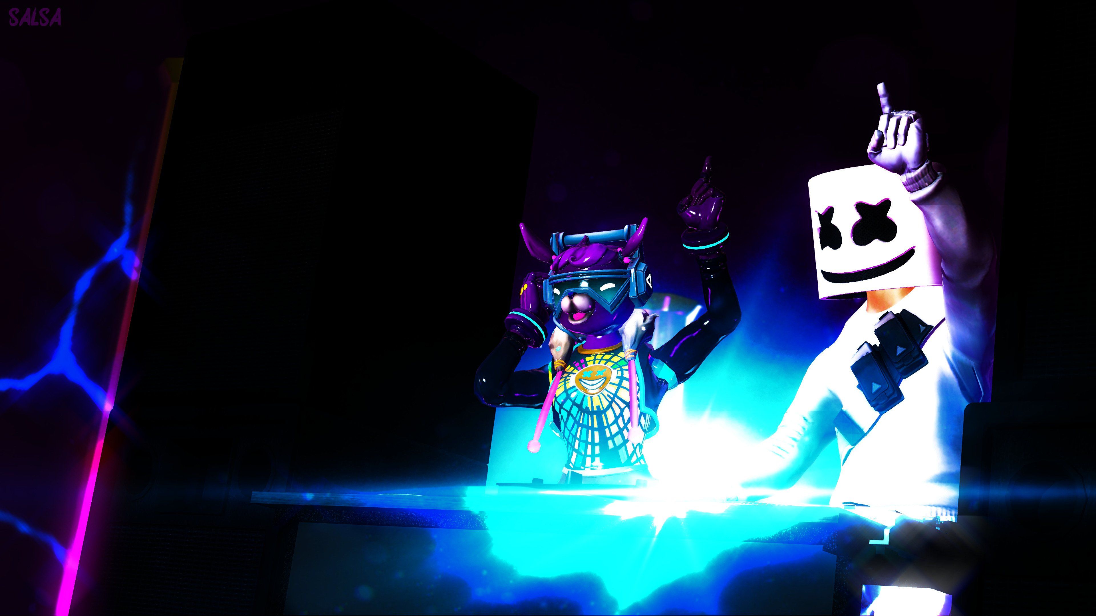 Fortnite DJ Marshmello Wallpapers - Wallpaper Cave