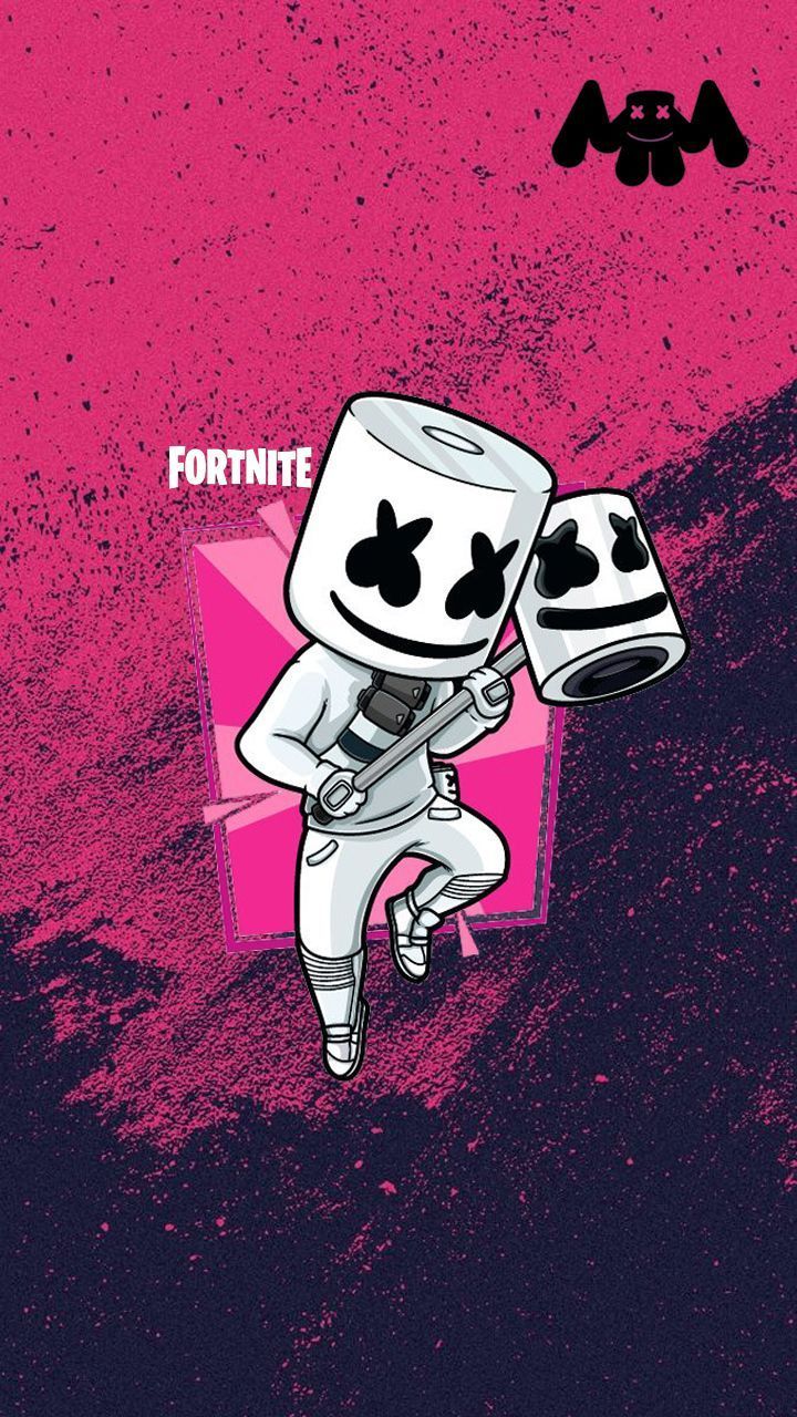 Fortnite DJ Marshmello Wallpapers - Wallpaper Cave