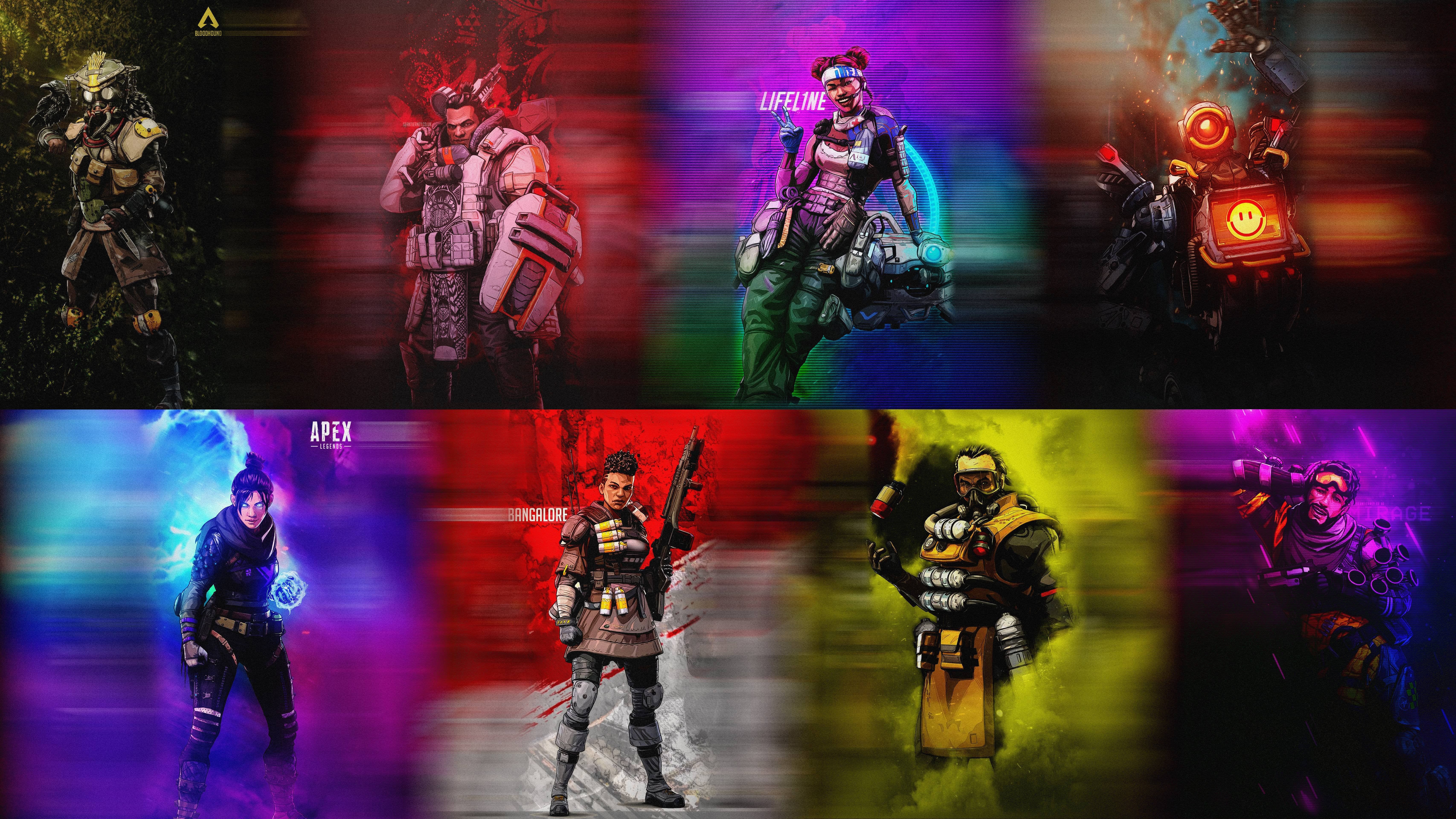I Made This 4K Apex Legends Desktop Wallpaper (Made From U Stierney655 Mobile Papers)