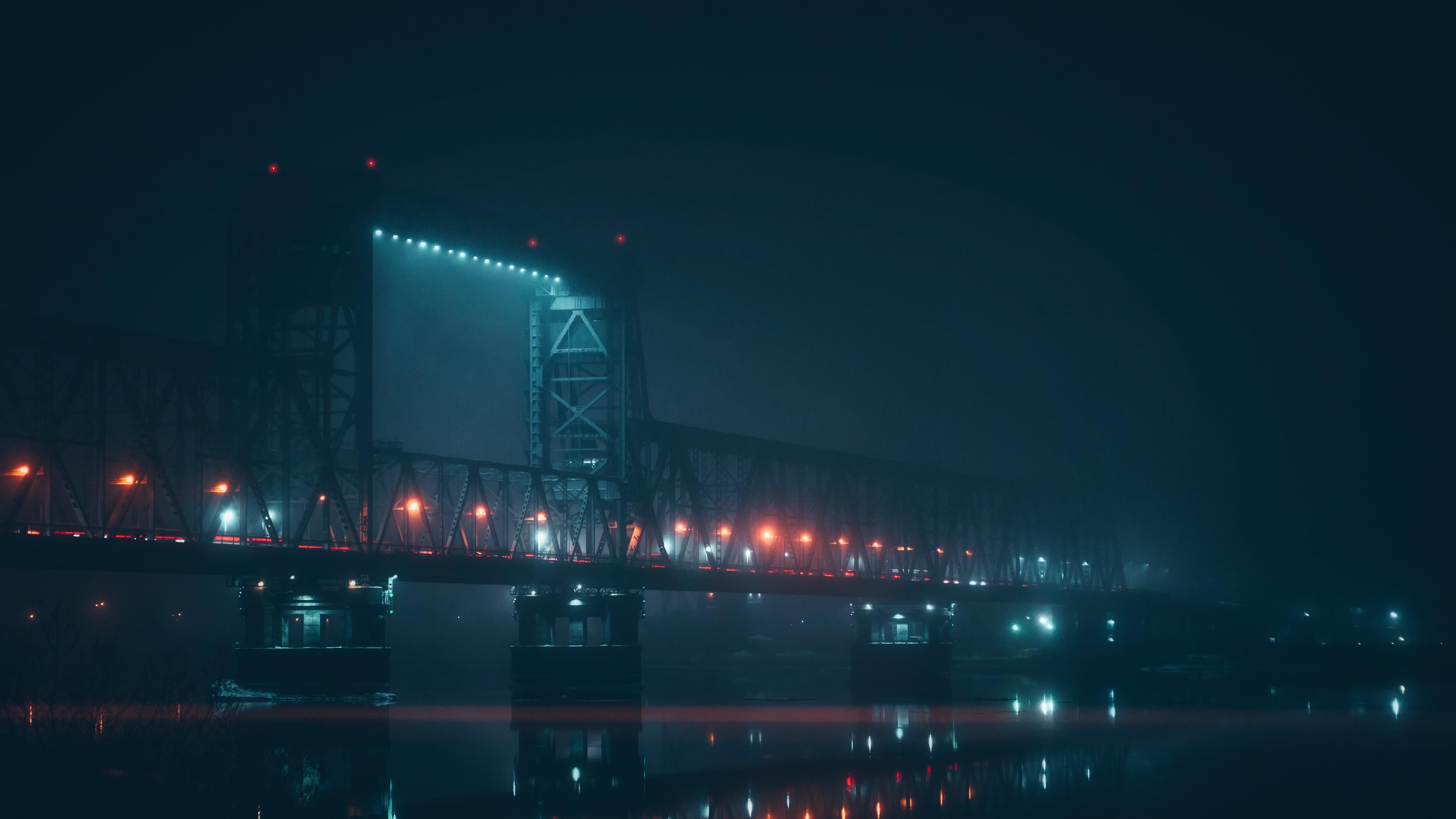 Foggy 4K wallpaper for your desktop or mobile screen free and easy to download