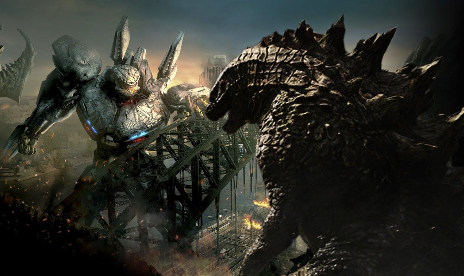 godzilla vs gipsy danger wallpaper