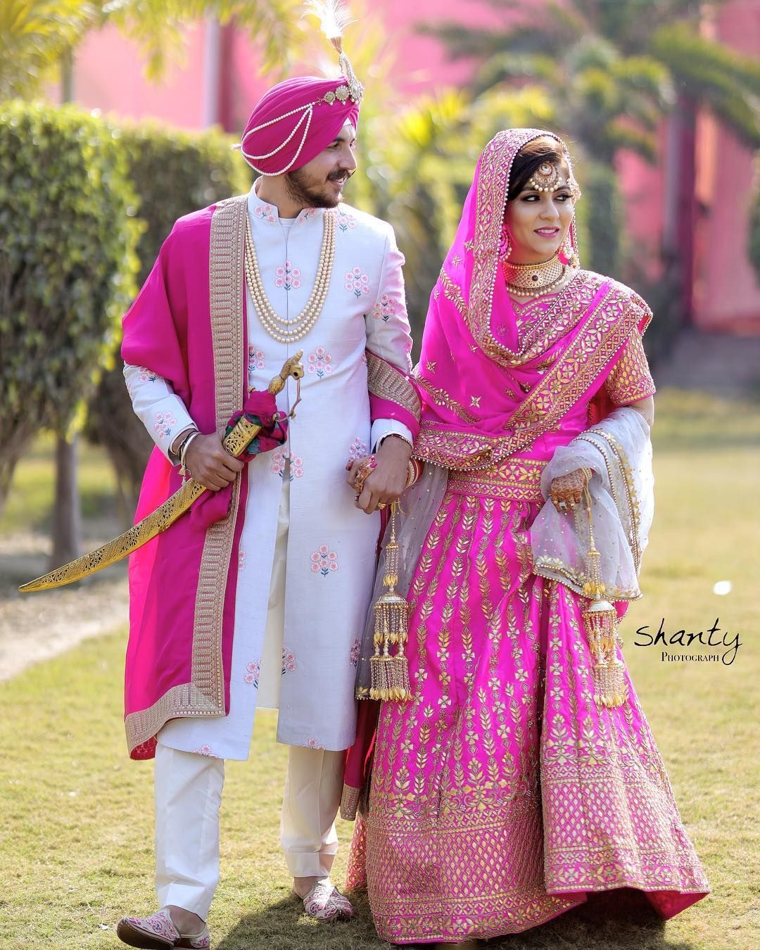 L + P ❤️ Shot by - Sherwani for men wedding, Couple wedding dress, Indian wedding couple