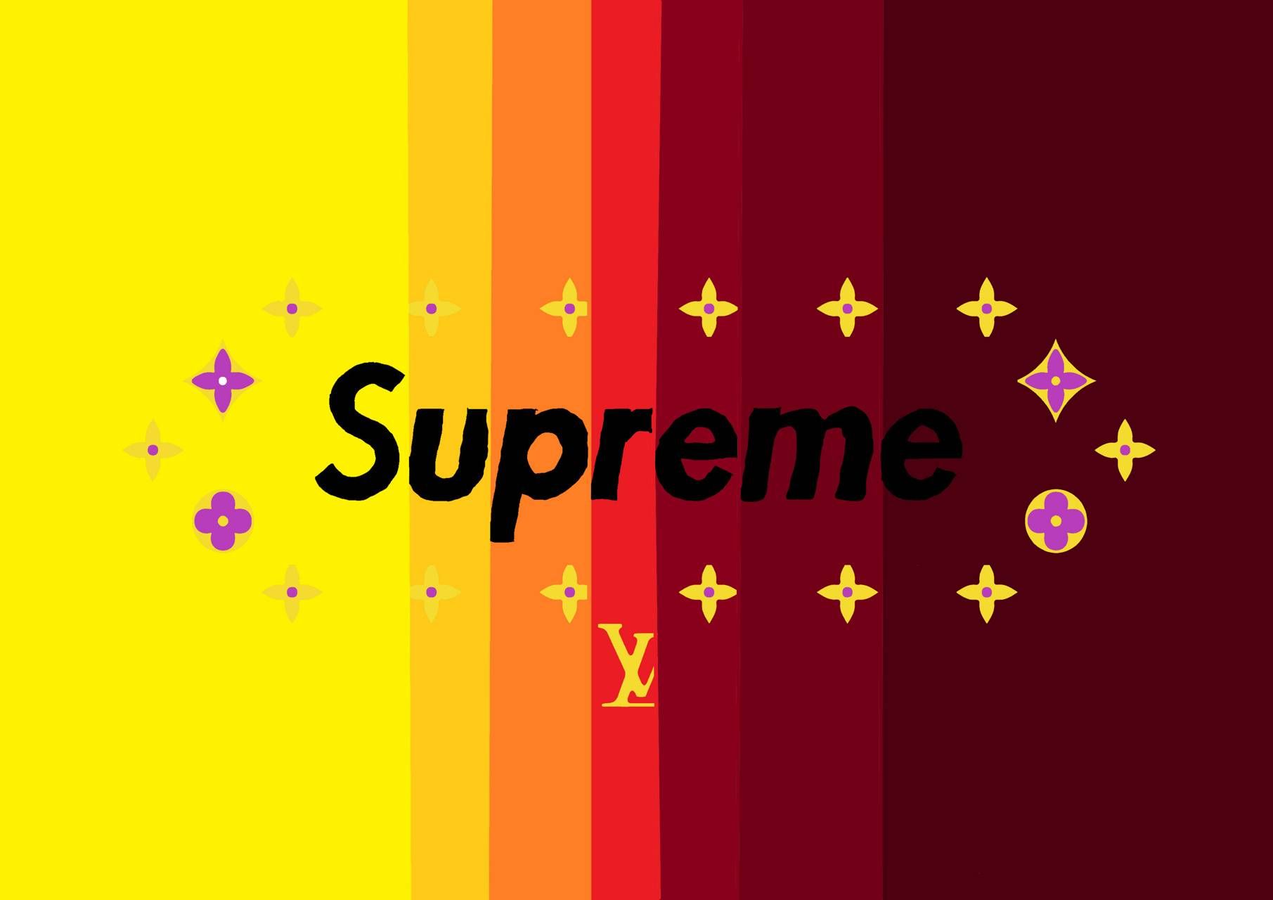 Supreme Rainbow wallpaper