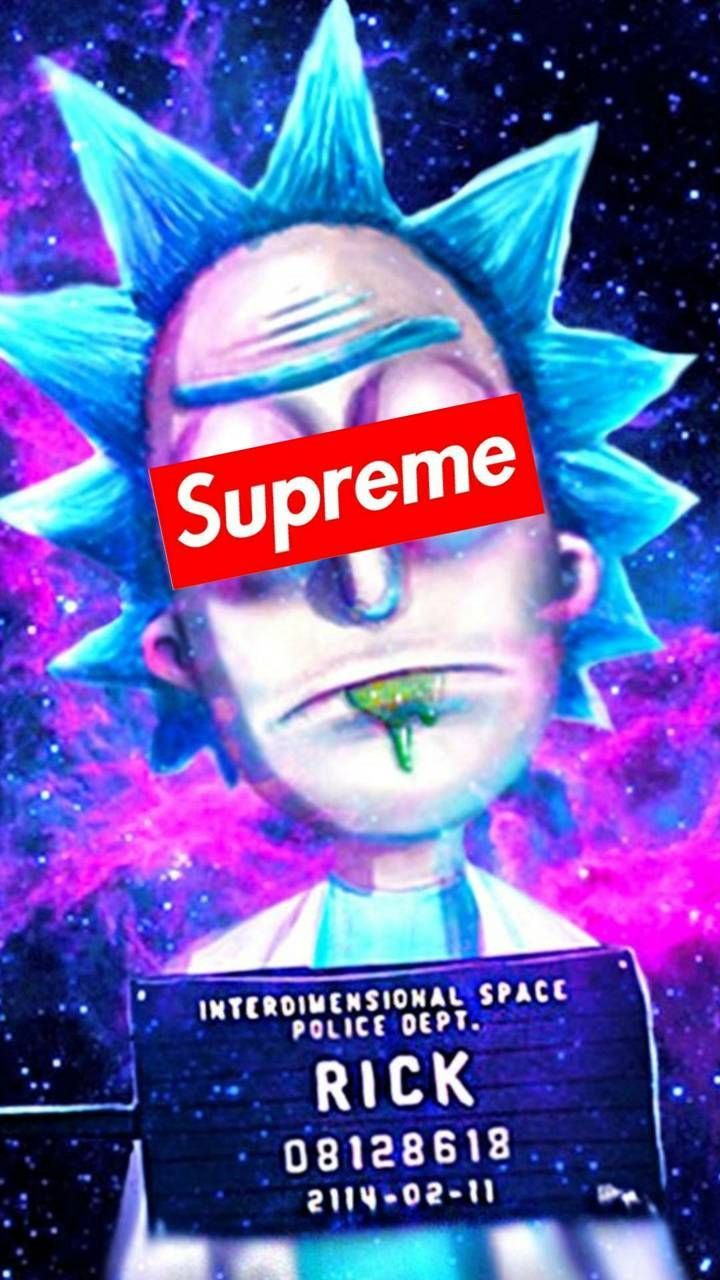 Download Supreme Rick Wallpaper by Alexanderowland now. Browse millions of. Supreme iphone wallpaper, Supreme wallpaper, Supreme background