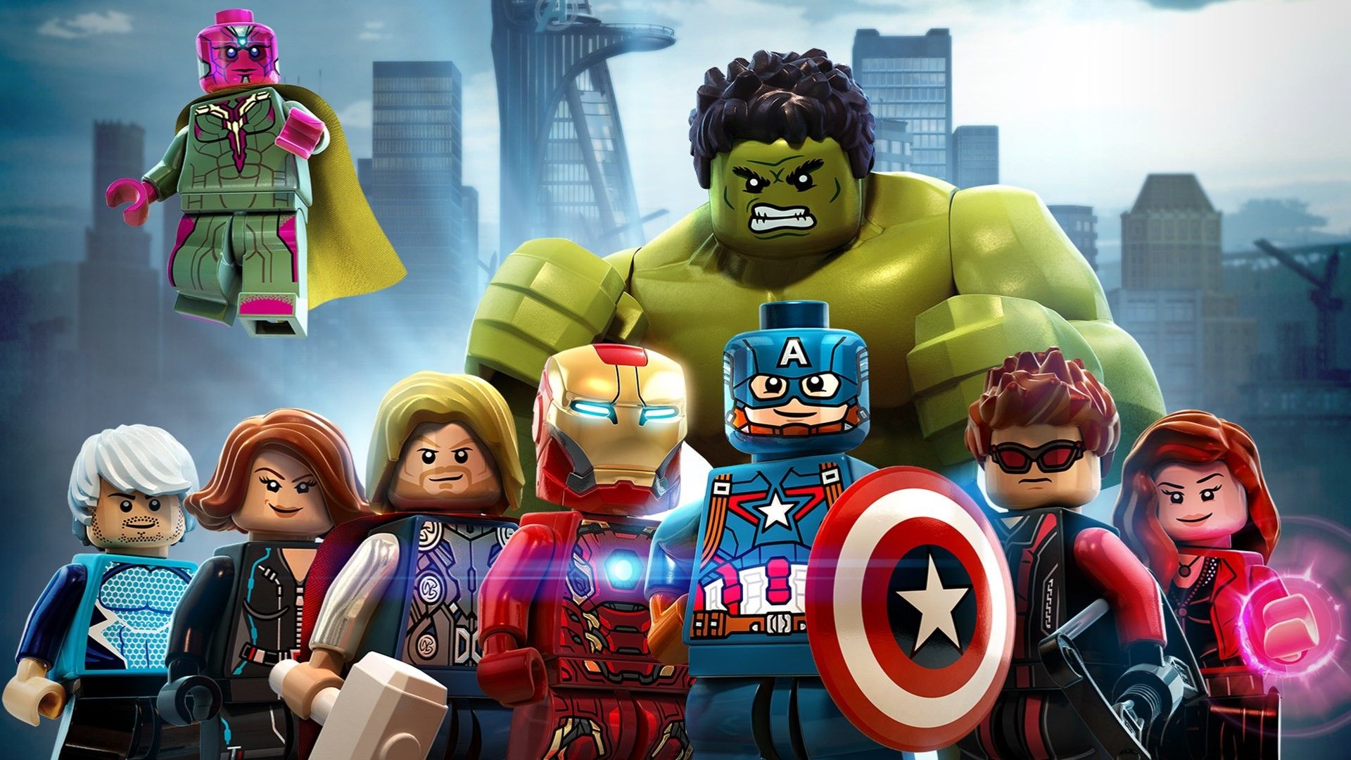Lego Marvel Avengers Wallpapers Wallpaper Cave