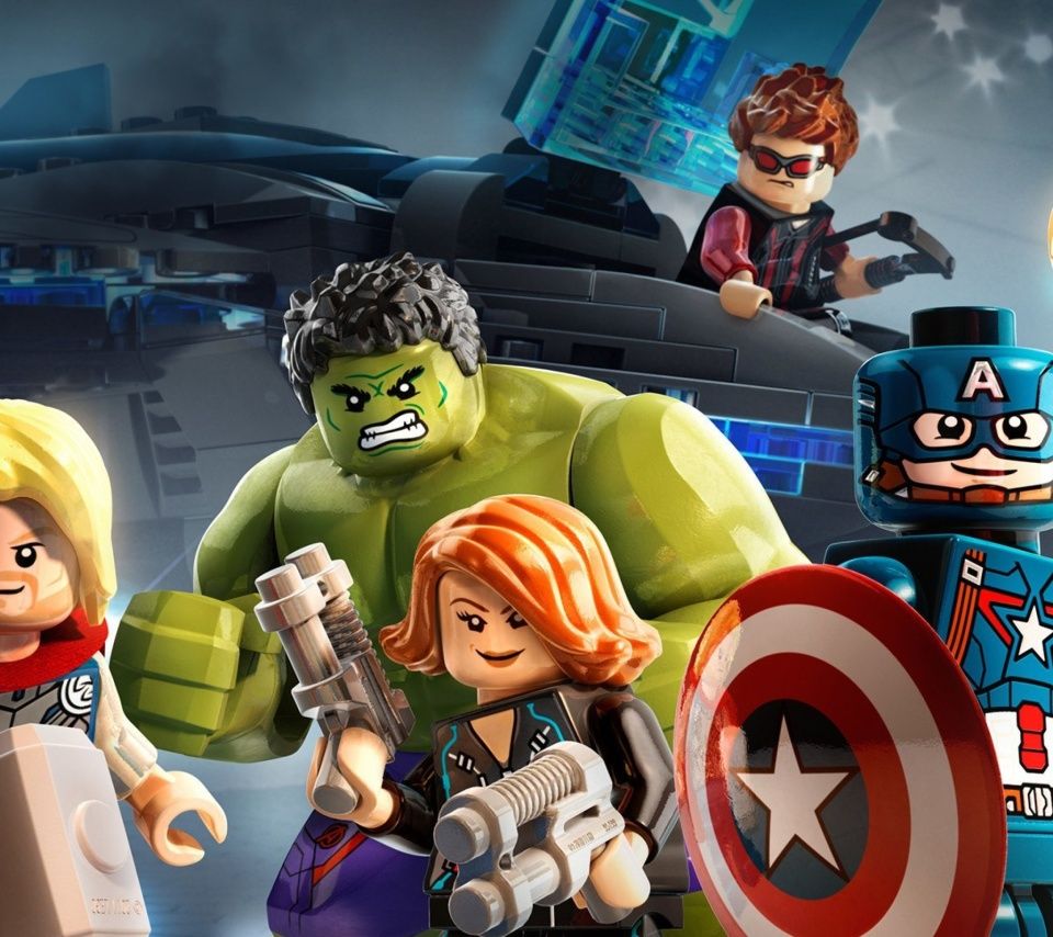 Lego Marvels Avengers Wallpaper for Alcatel POP 2