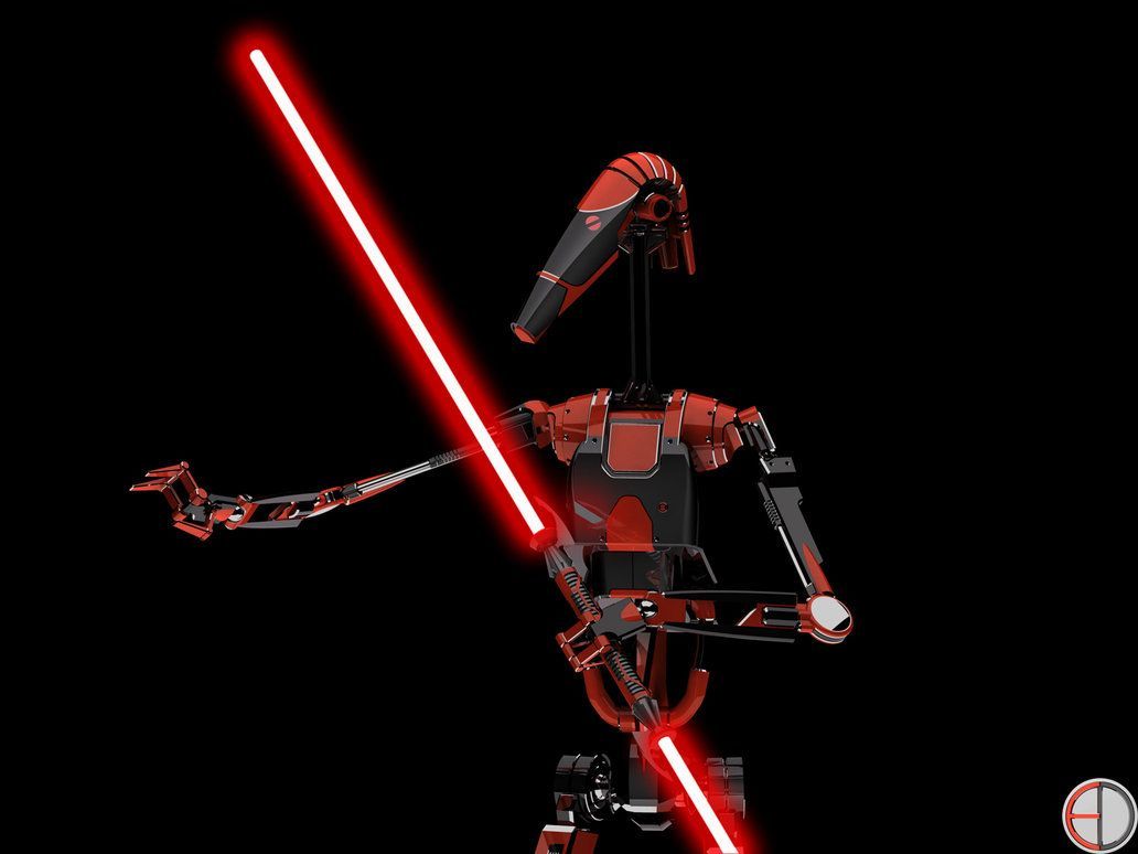 Dark Battle Droid. Star wars image, Battle droid, Star wars ships