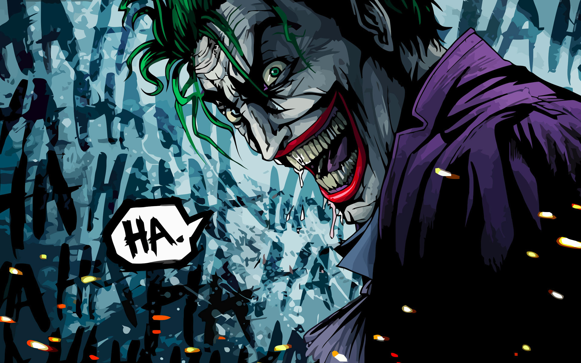 Comic Joker Wallpaper
