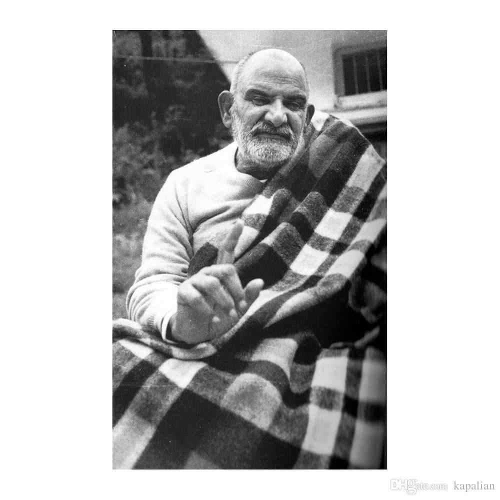 Poster Neem Karoli Baba Ashram Art Print Photo Paper Wall Picture Painting 12 24 36 47 Inches. Painting & Calligraphy