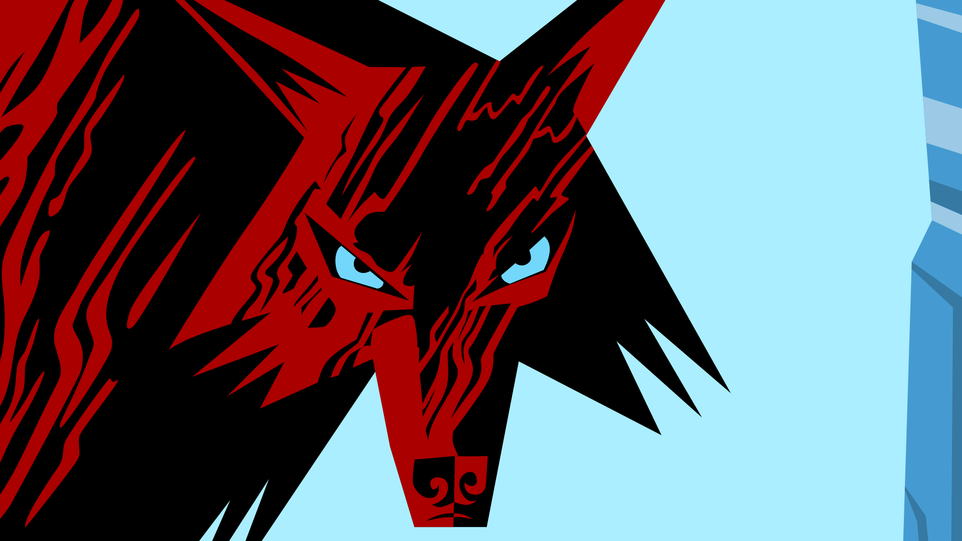 Samurai Wolf Wallpaper