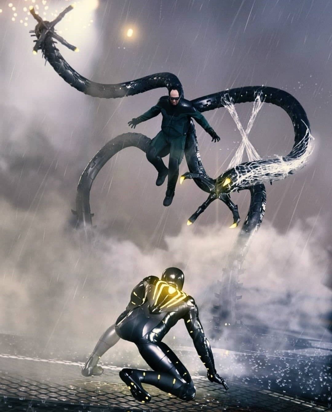 Spiderman vs Dr Octopus. Marvel spiderman, Marvel villains, Amazing spiderman