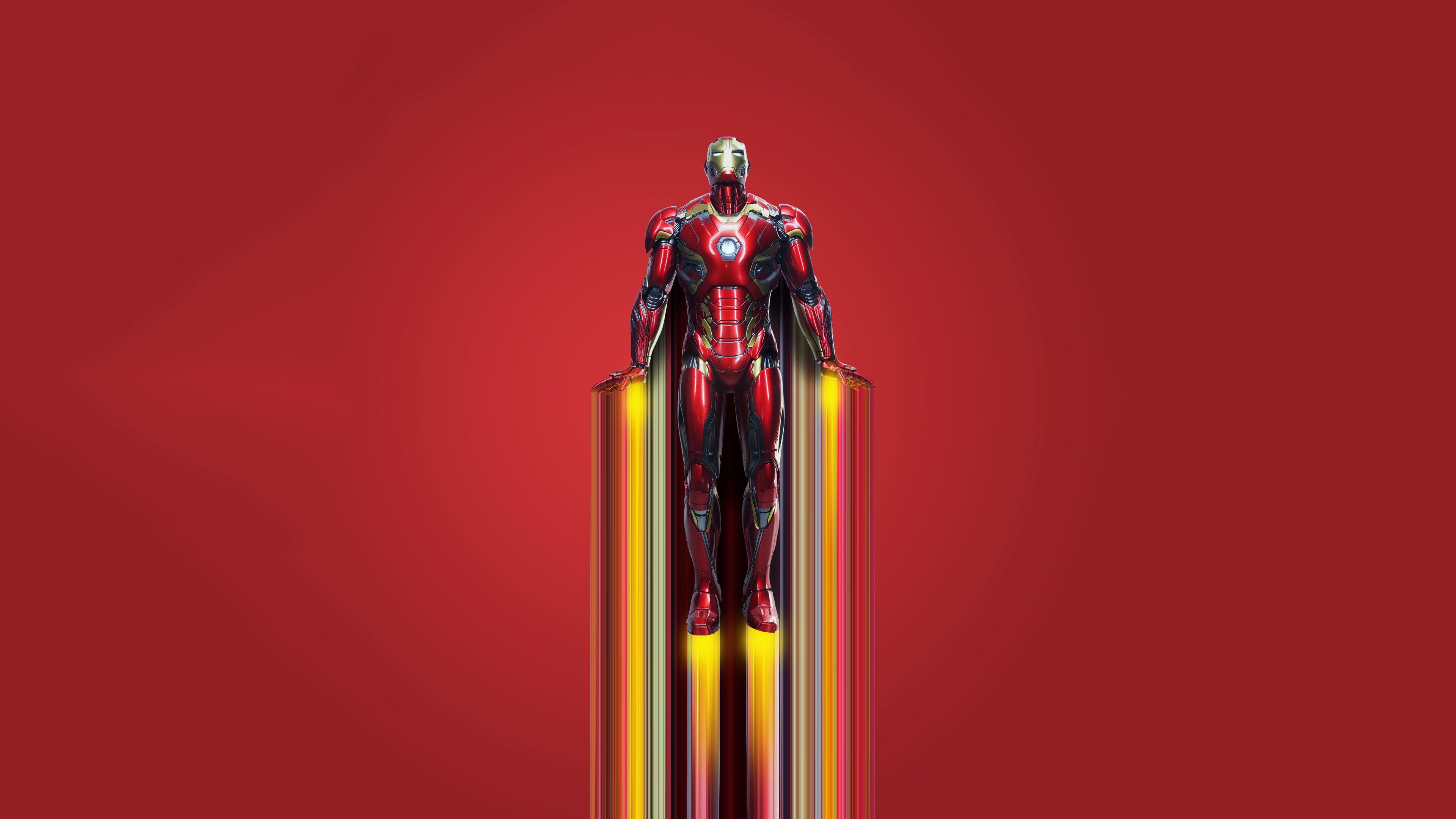 Iron man flying 2020 Wallpaper 4k HD ID
