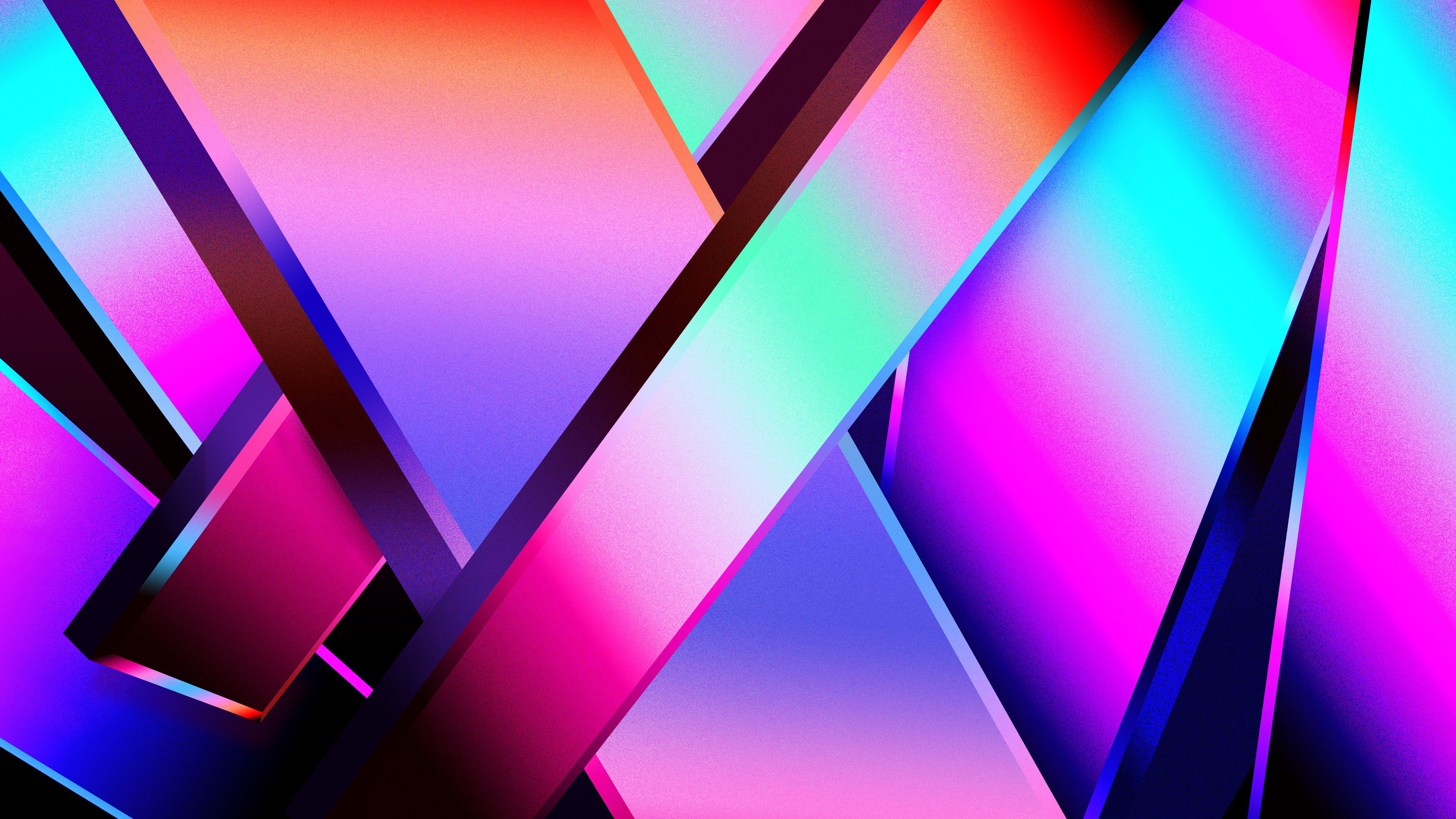 True Bright Colors Of Abstract 4K HD Abstract Wallpaper