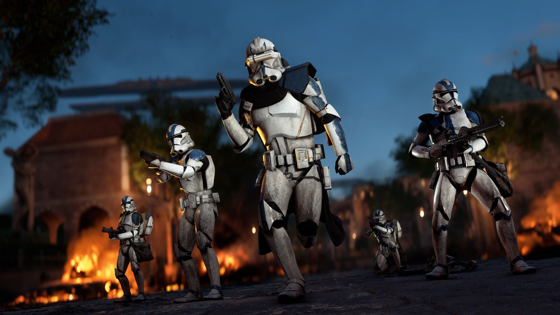Star Wars Battlefront II Game Photography, Cinematic Captures. Star wars image, Star wars picture, Star wars painting