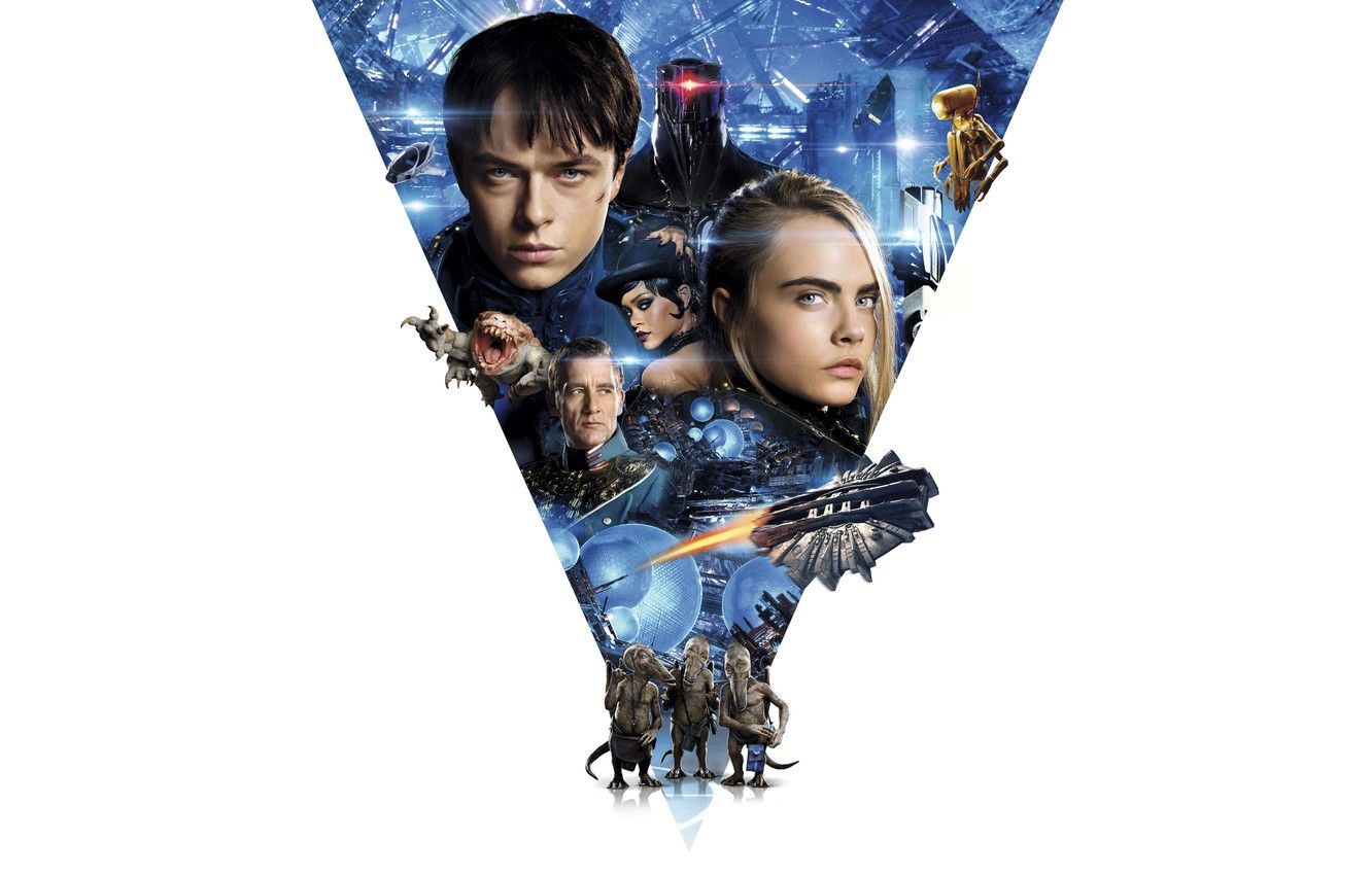 Wallpaper Movie, Valerian and the city of a thousand planets, Valerian and the City of a Thousand Planets image for desktop, section фильмы