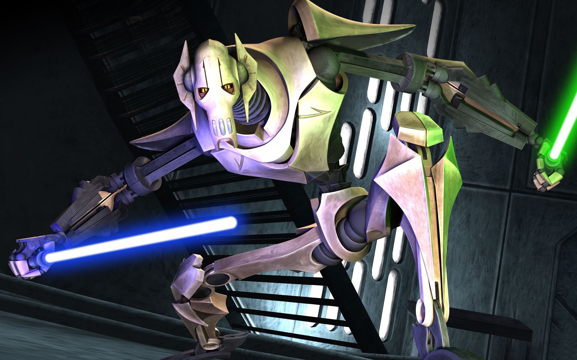 General Grievous (The Clone Wars). Star wars clone wars, Star wars wallpaper, Clone wars