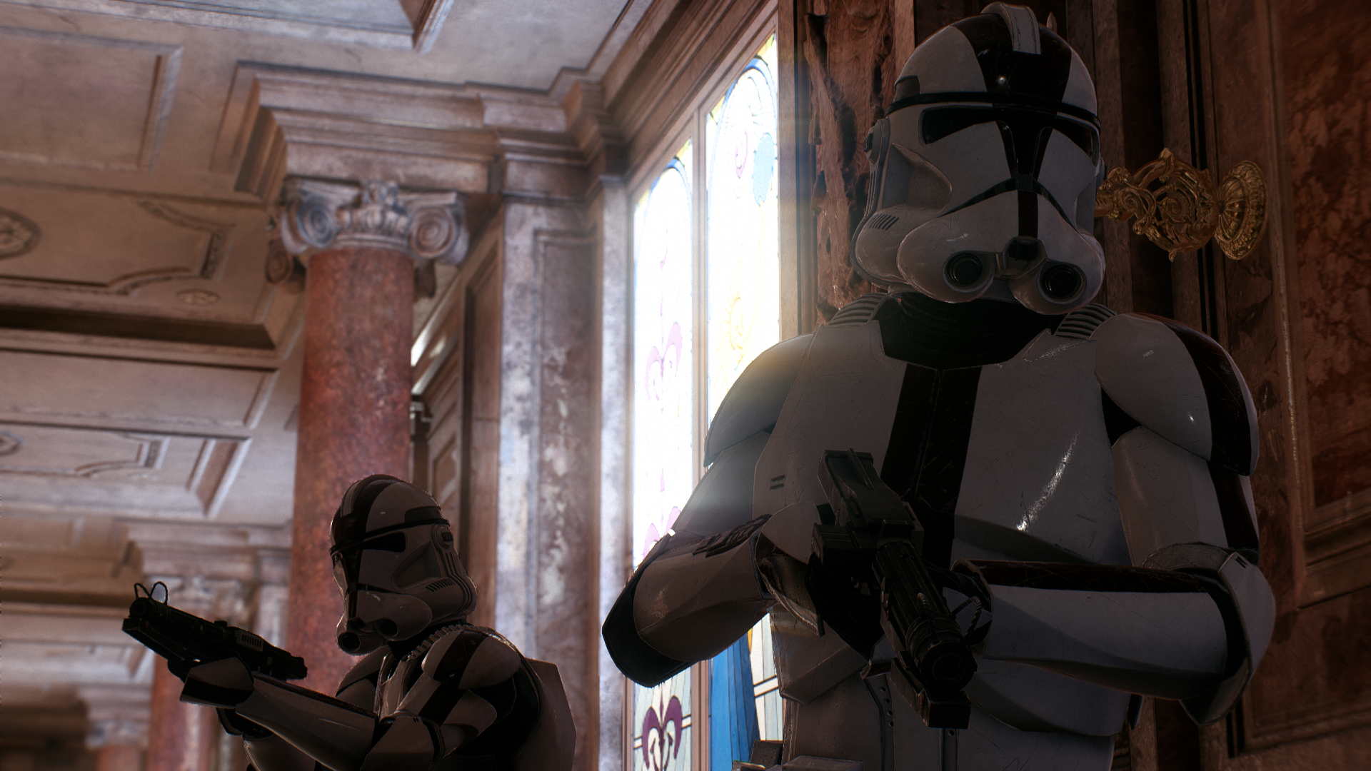 Title Assault Troopers Video Game Star Wars Wars Clone Battlefront HD Wallpaper