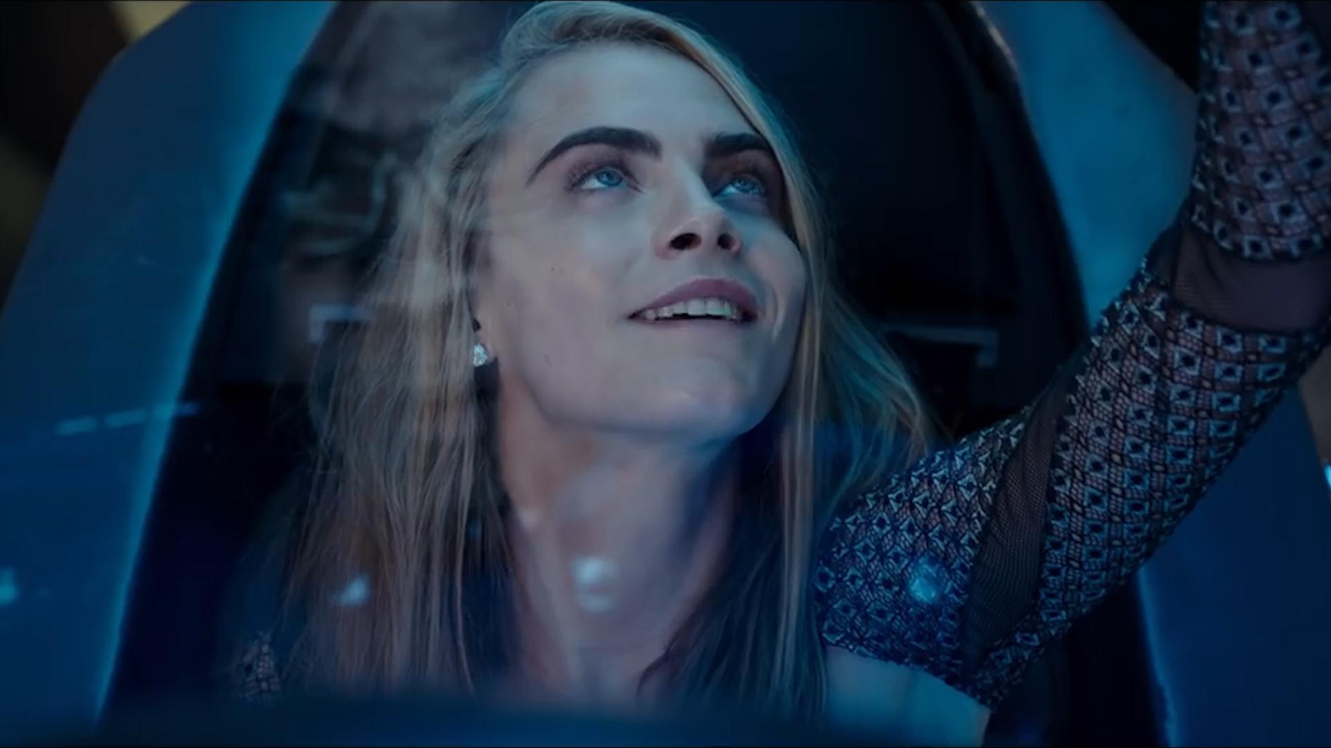 Cara Delevigne sets off on a mission across the universe in the brand new trailer for Valerian and the City of a Thousand Planets