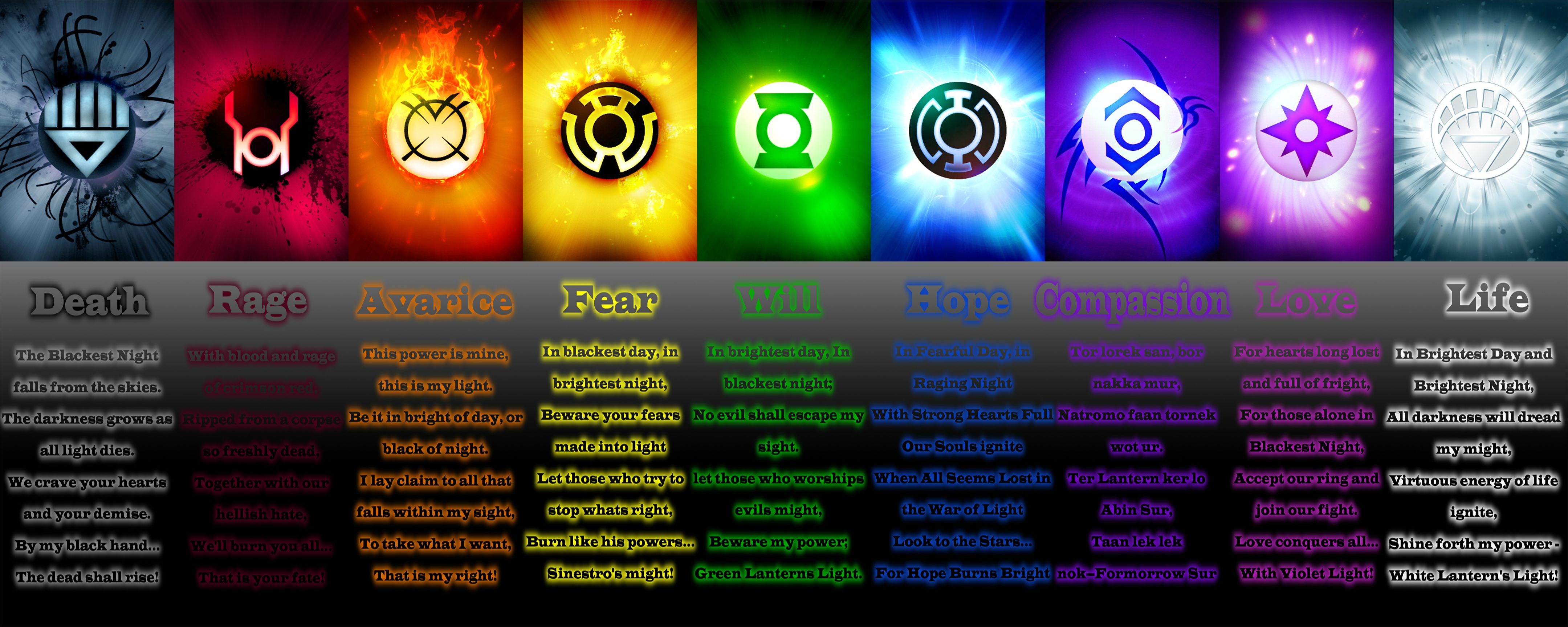 Free download All 9 Lantern Corps Oaths HD Walls Find Wallpaper [4319x1727] for your Desktop, Mobile & Tablet. Explore Green Lantern Corps Wallpaper. Green Lantern Wallpaper, Green Lantern Logo