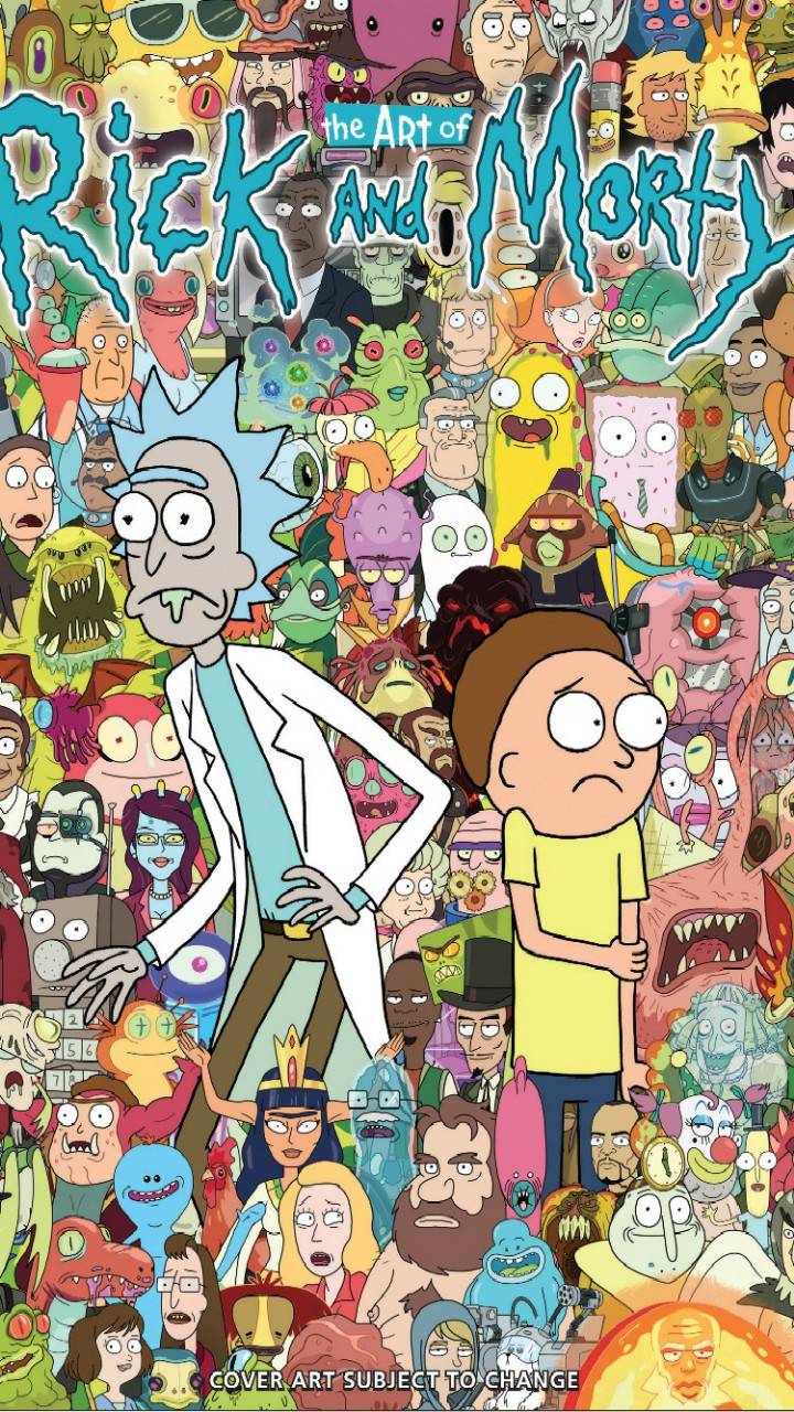 Rick Morty Collage wallpaper