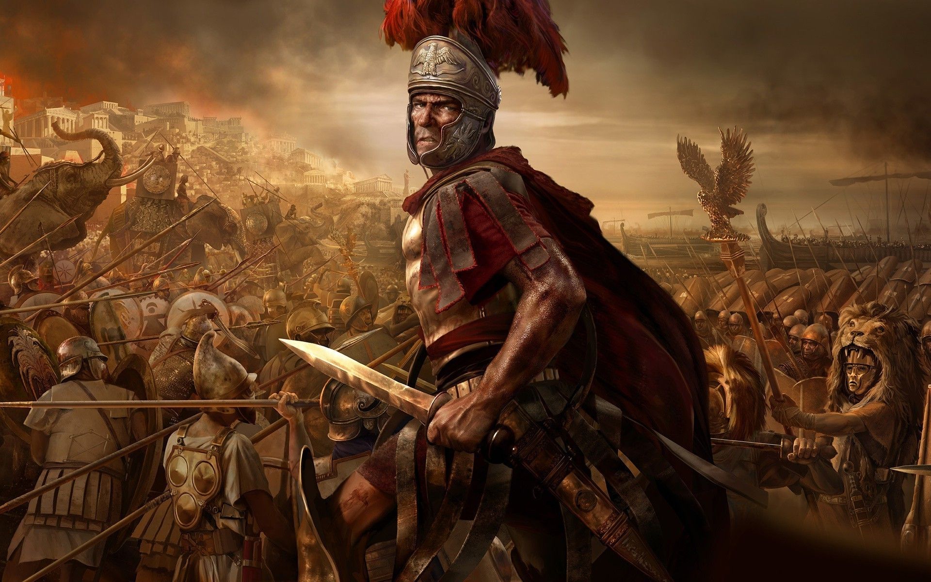 Roman Army Wallpaper By Total War 2 HD Wallpaper
