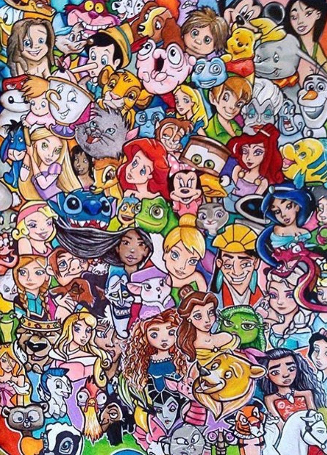 Disney. Disney collage, Disney wallpaper, Disney phone wallpaper