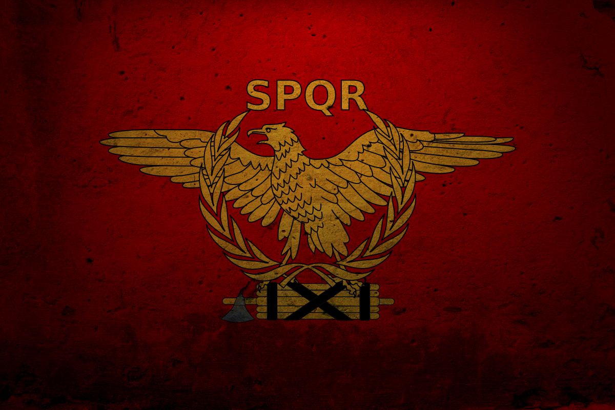 Roman Legion Flag HD Wallpaper