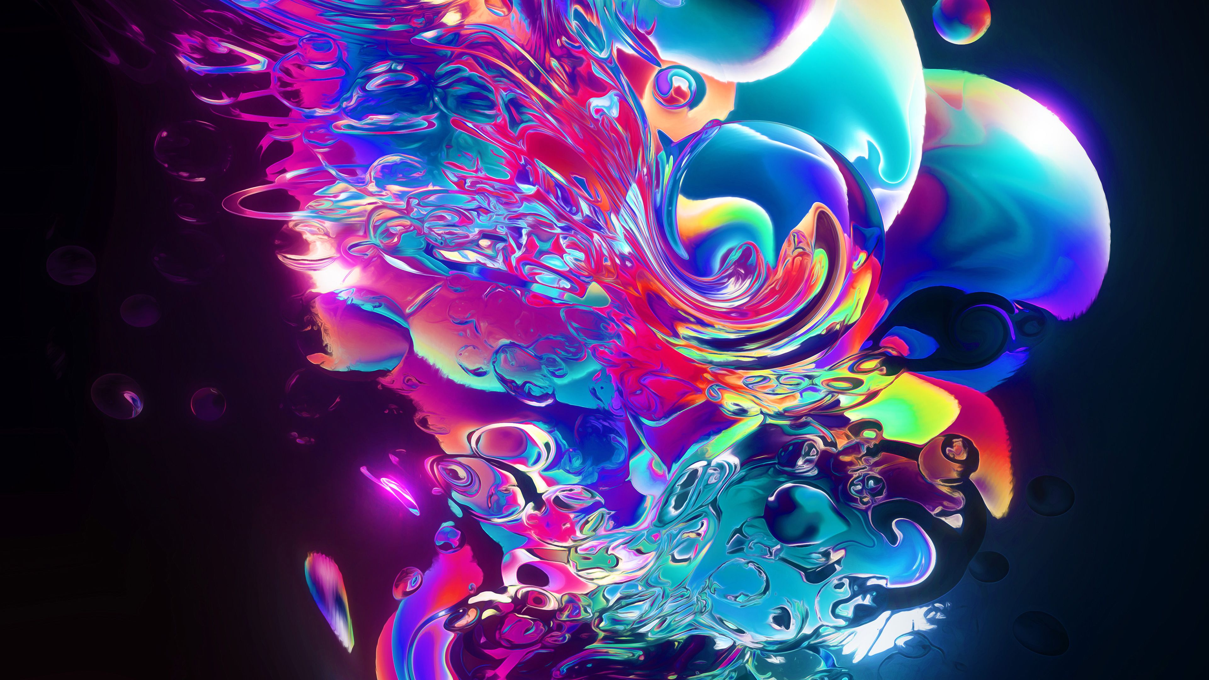 Aqueous Abstract Art, HD Abstract, 4k Wallpaper, Image, Background, Photo and Picture