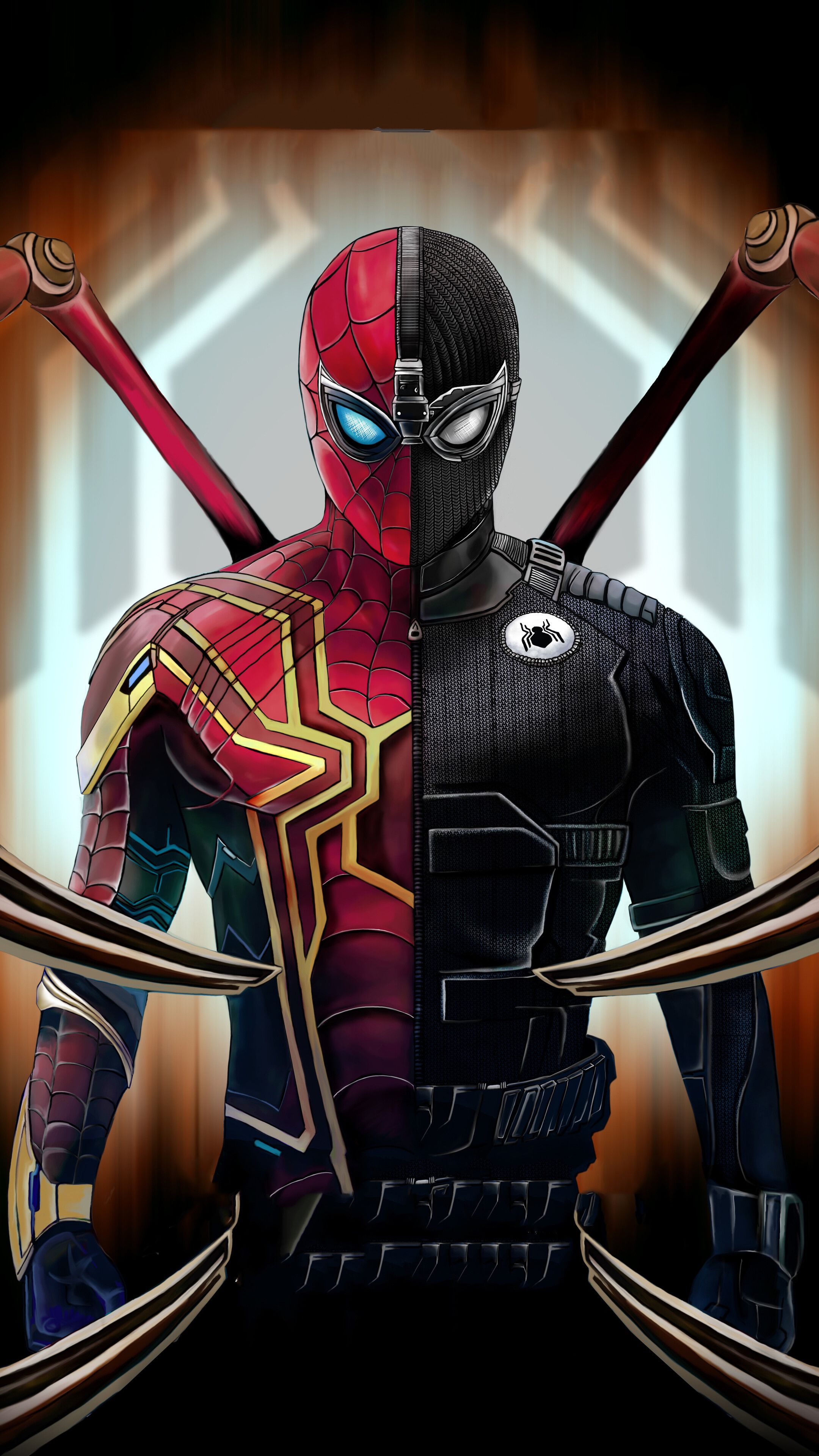 Iron Spider HD wallpaper, Background