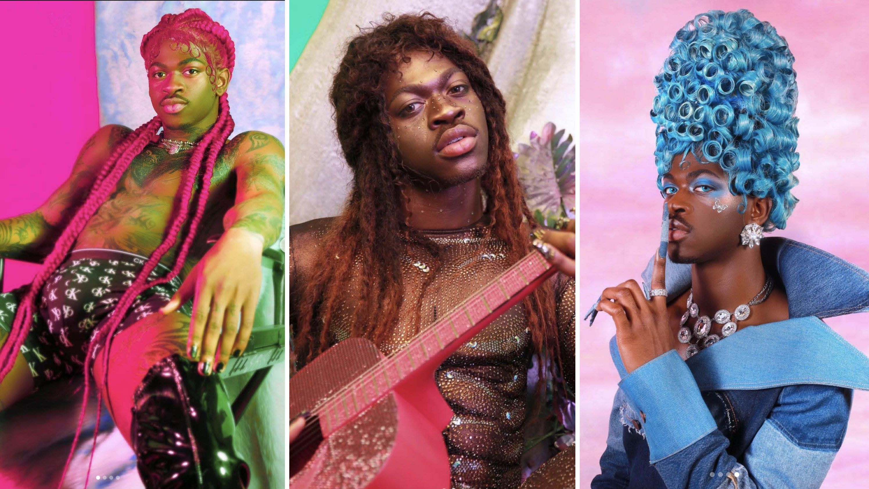 Lil Nas X's 'Montero (Call Me By Your Name)' Music Video Best Hair and Makeup Looks