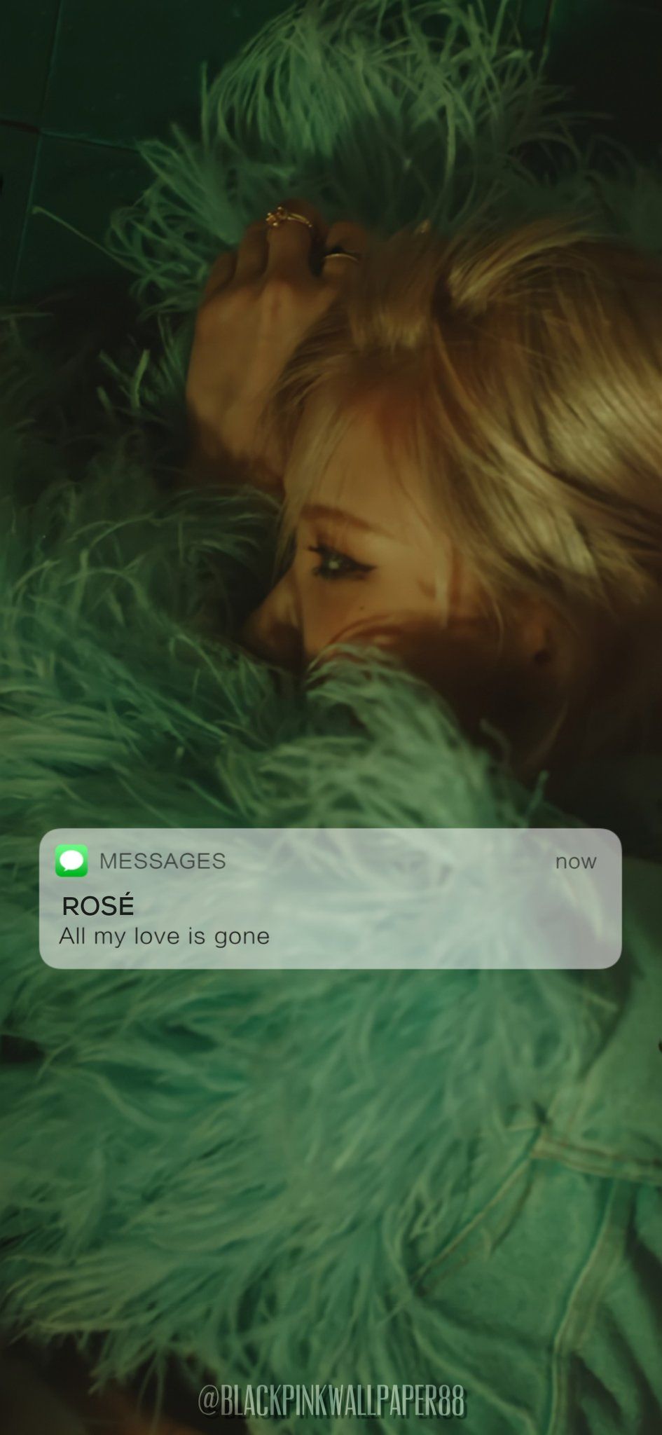 BLACKPINK Wallpaperé solo teaser wallpaper #ROSÉ #ALLMYLOVEISGONE #Rosesoloiscoming #rosésolo #BLACKPINK #roséwallpaper