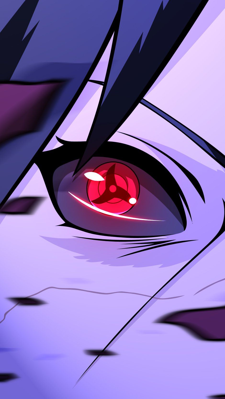 Naruto Uzumaki Purple Power Anime Wallpaper ID3069