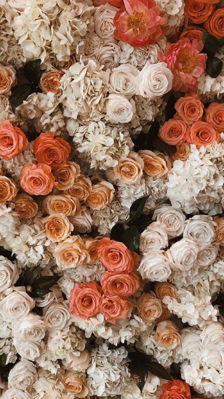 Ideal wedding colors ♥️. Flower phone wallpaper, Flower wallpaper, Flower aesthetic