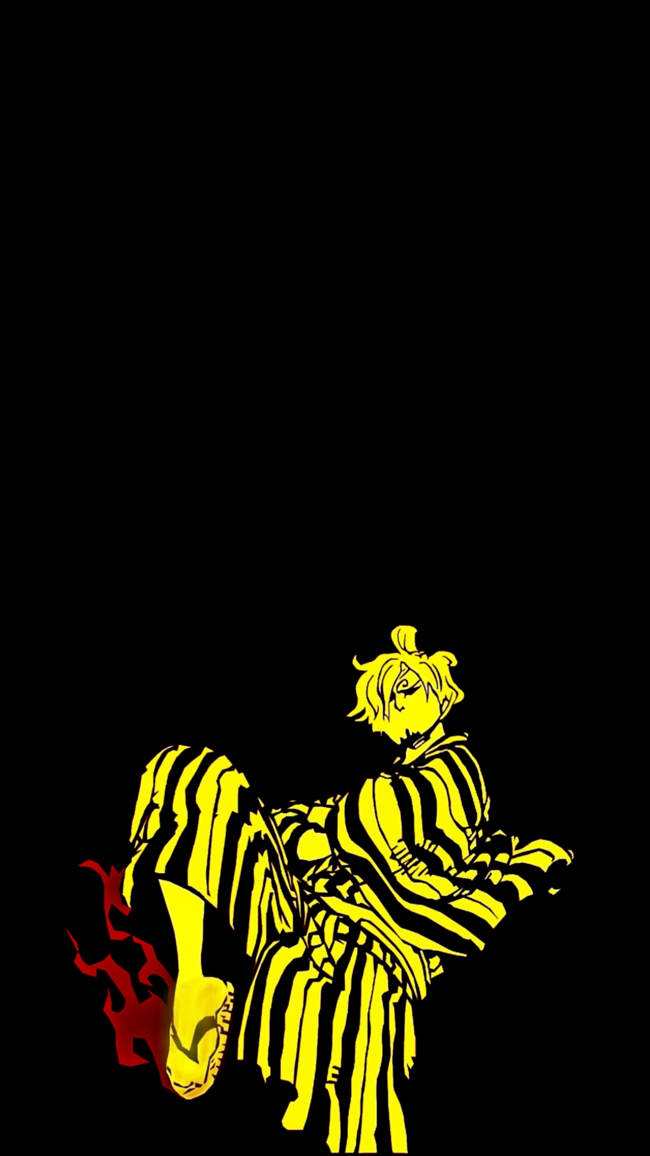 a Minimalist Sanji(Sangoro) Wallpaper