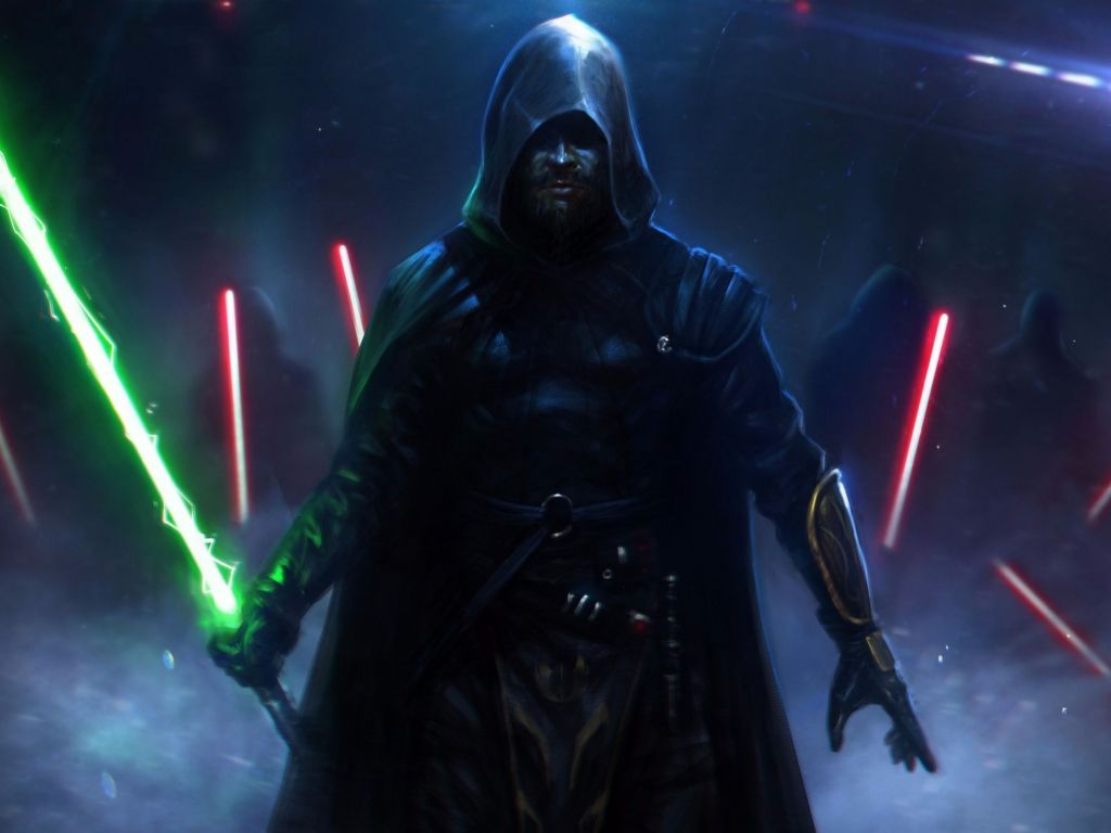Lightsaber 4K wallpaper for your desktop or mobile screen free and easy to download