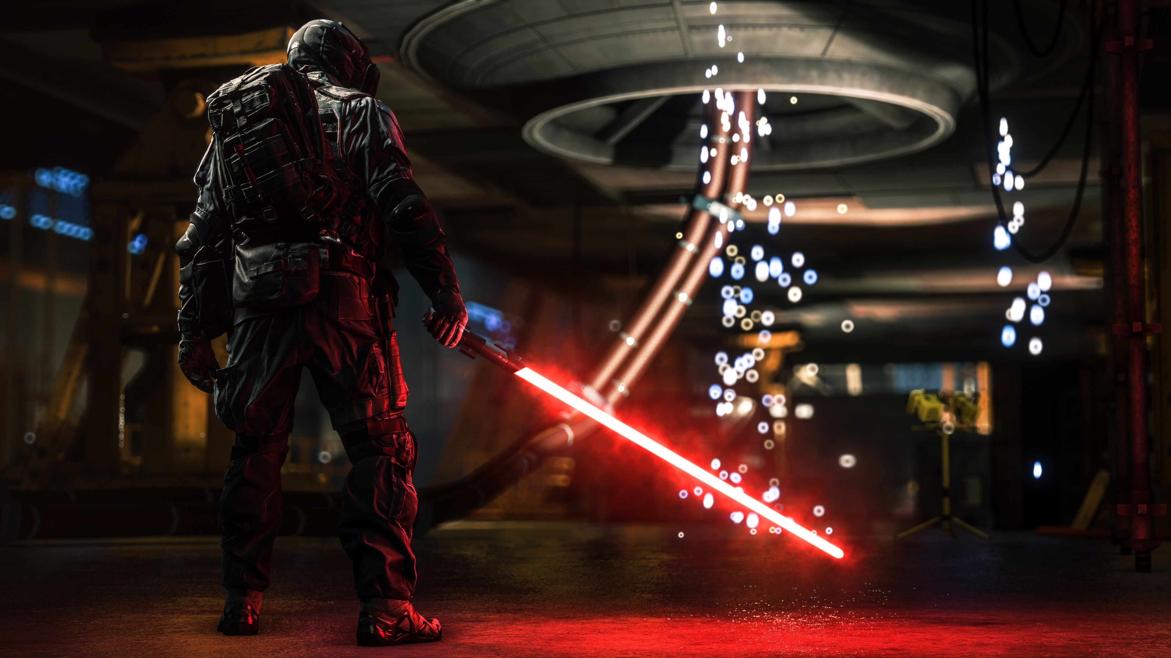 Lightsaber Desktop Background
