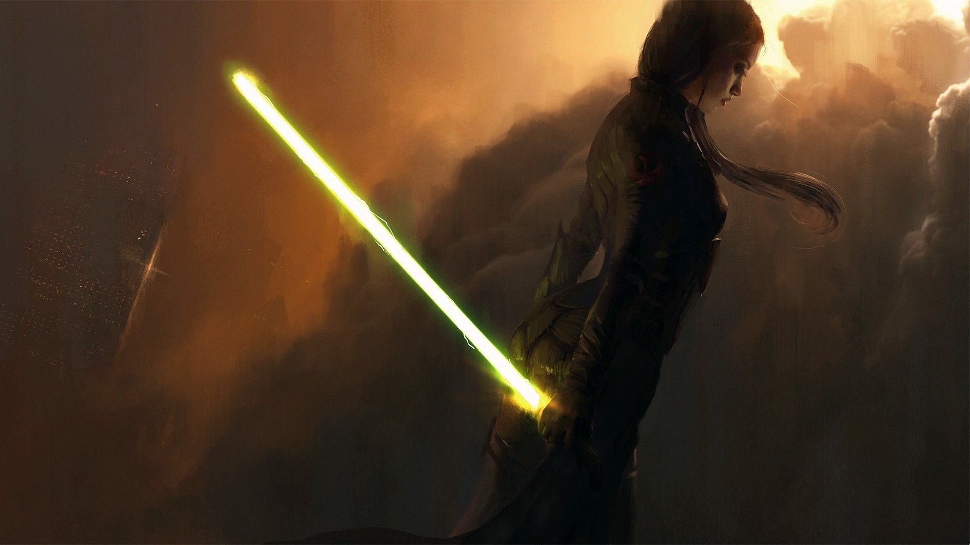 Jedi, Star Wars, Lightsaber Wallpaper HD / Desktop and Mobile Background
