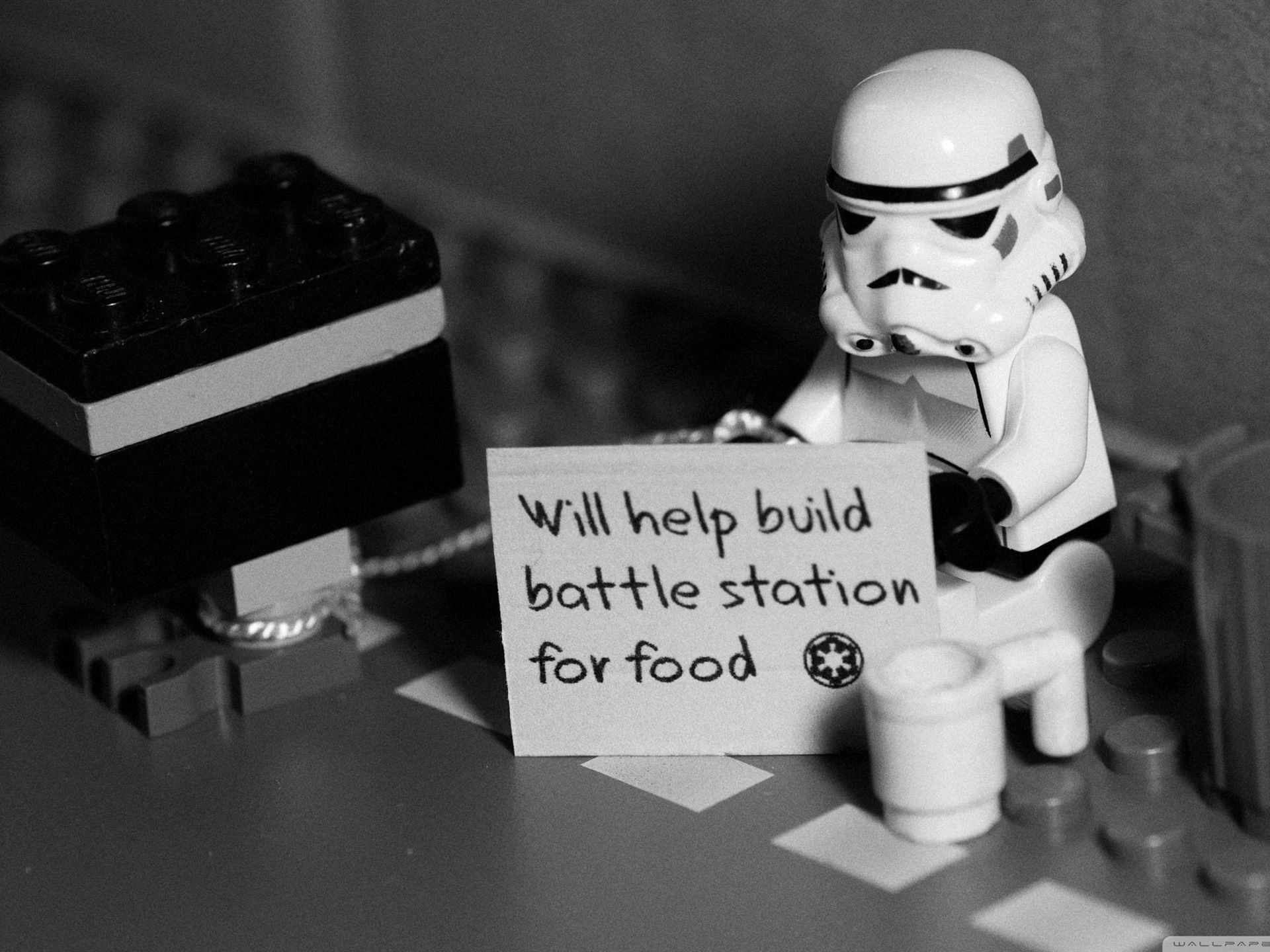 We Need Your Help Imperial Stormtrooper Series Desktop Wallpaper