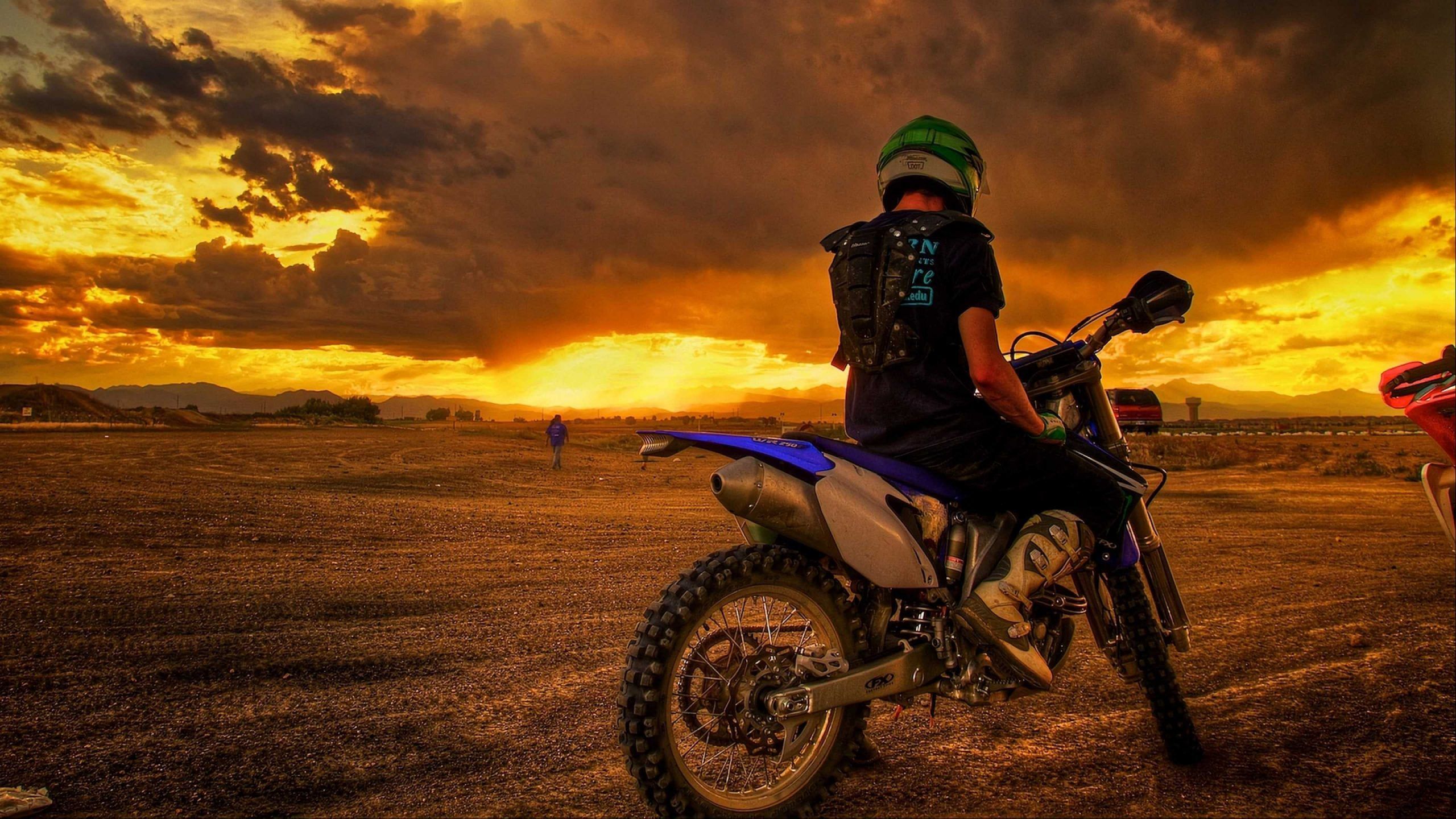 Desktop Dirt Bike Wallpaper