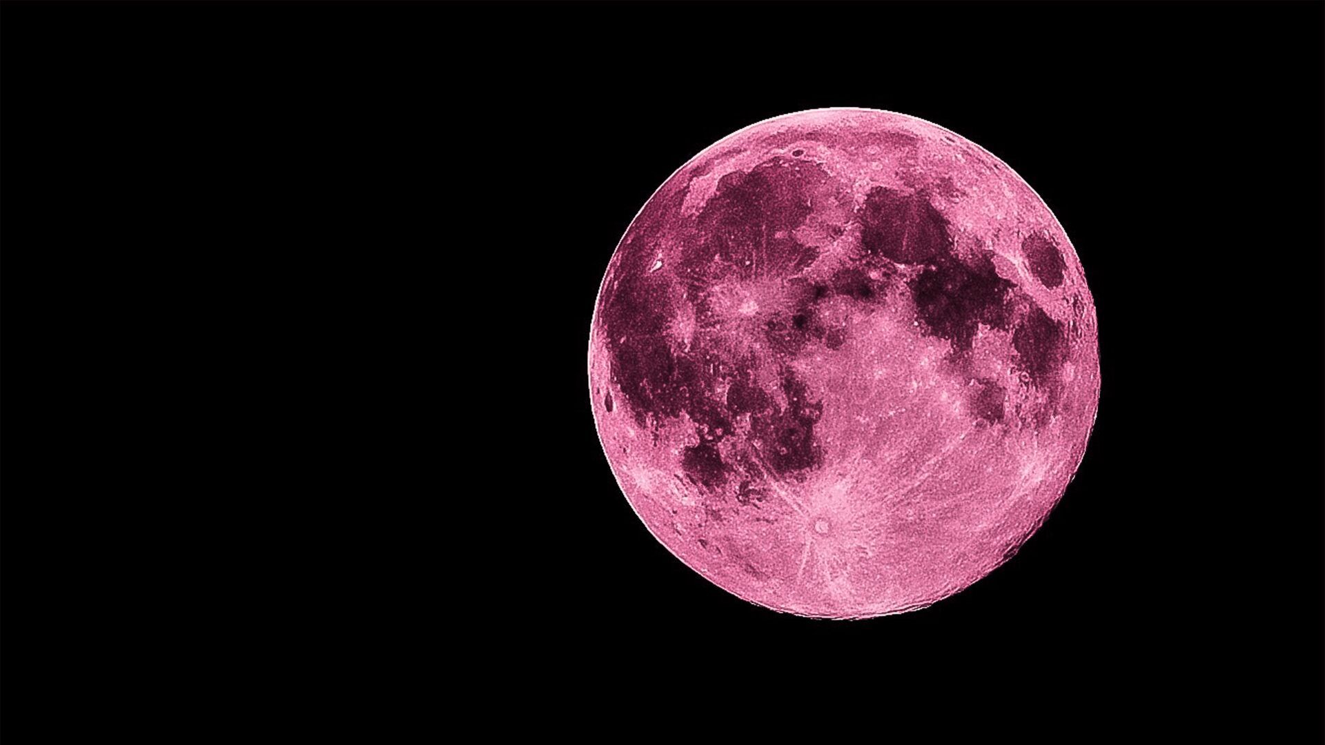 Advertising Background Pink Moon Wallpaper Image For Free Download  Pngtree