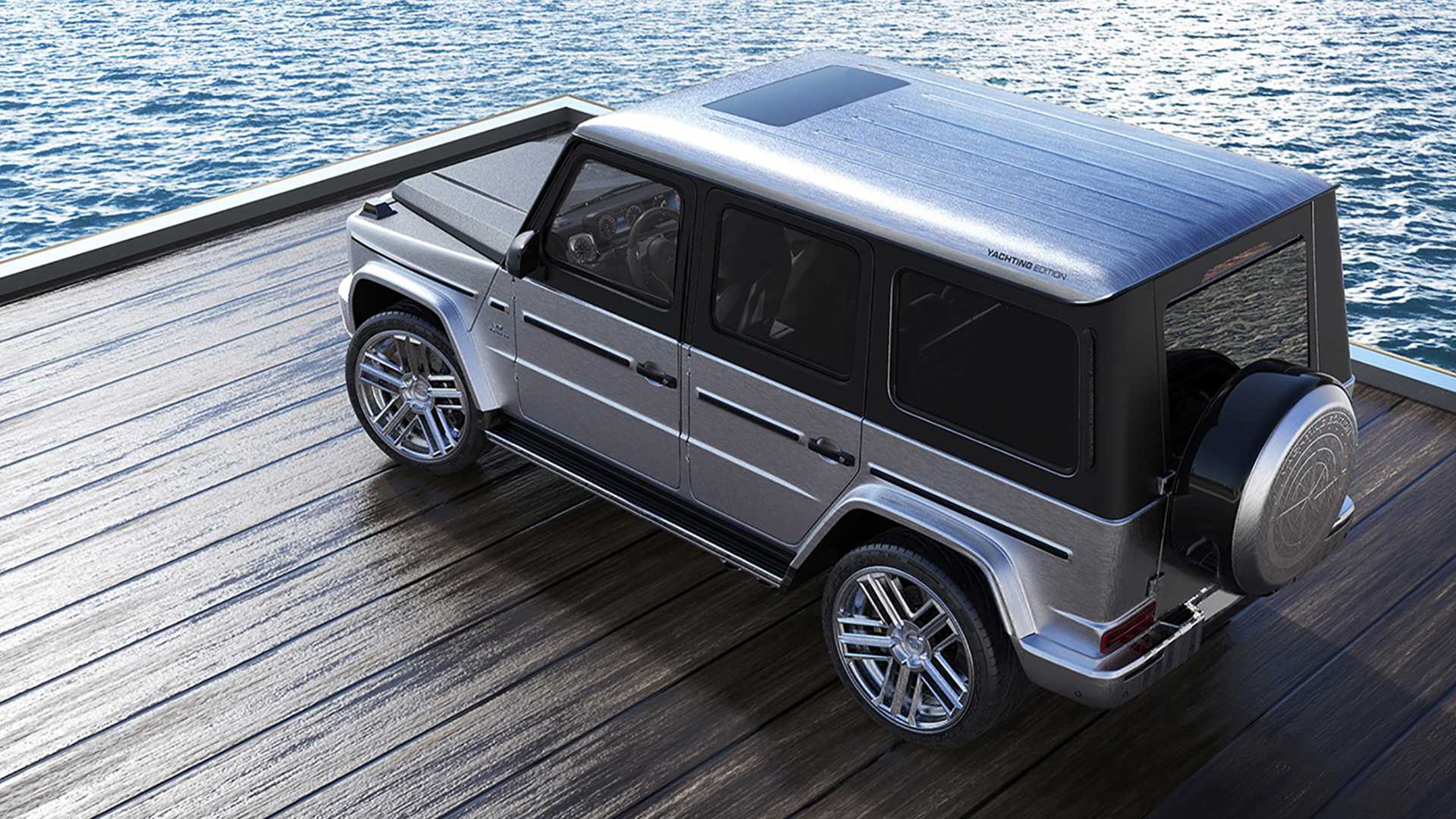 Mercedes AMG G63 Gets All Wood Interior By Carlex Design