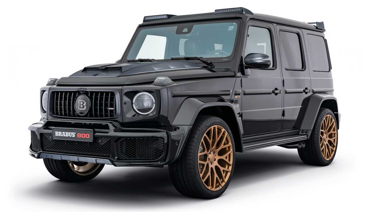 Brabus Goes Black And Gold With Mercedes AMG G63