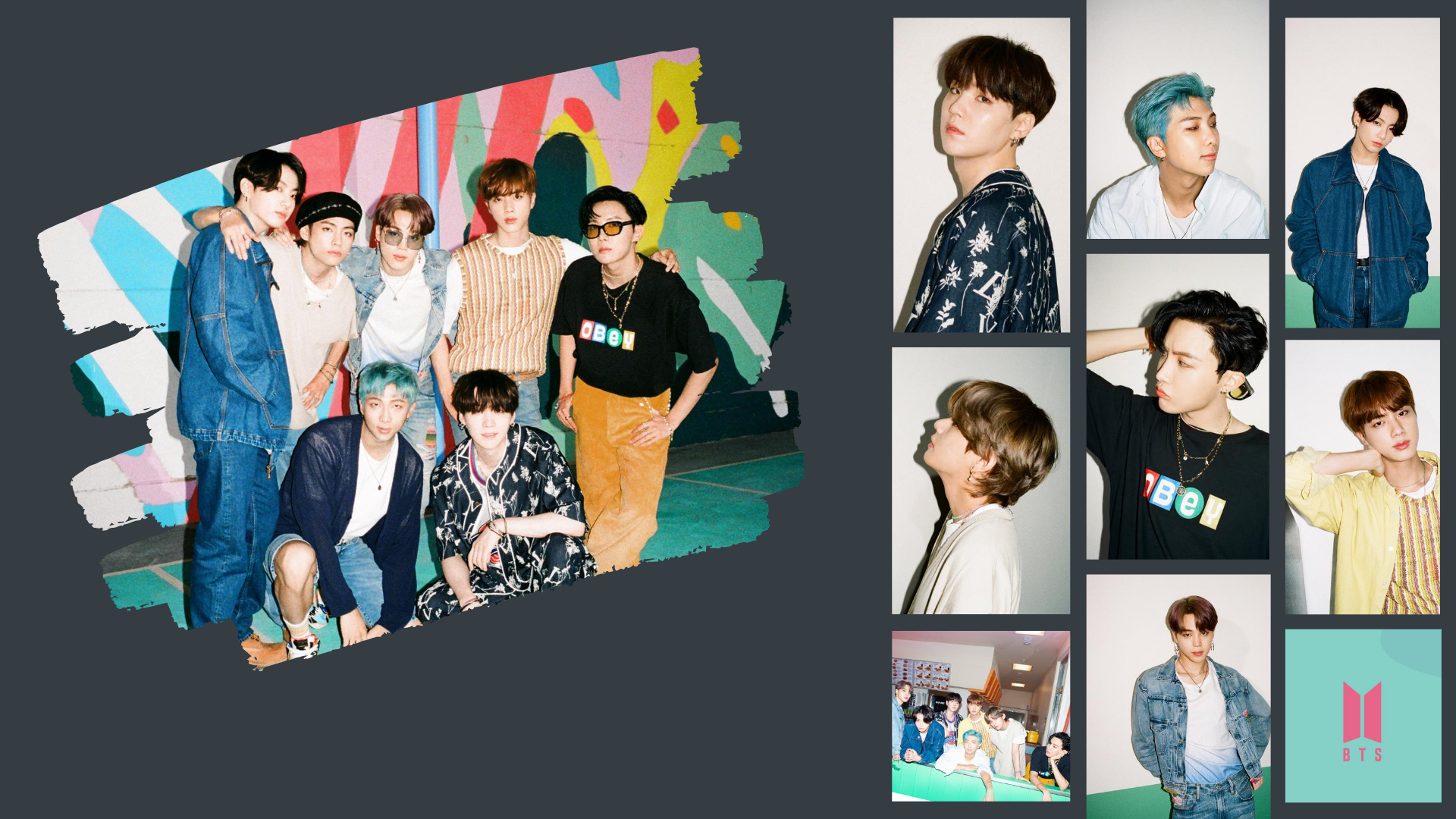 BTS DYnamite Wallpaper. Bts laptop wallpaper, Bts wallpaper desktop, Korea wallpaper